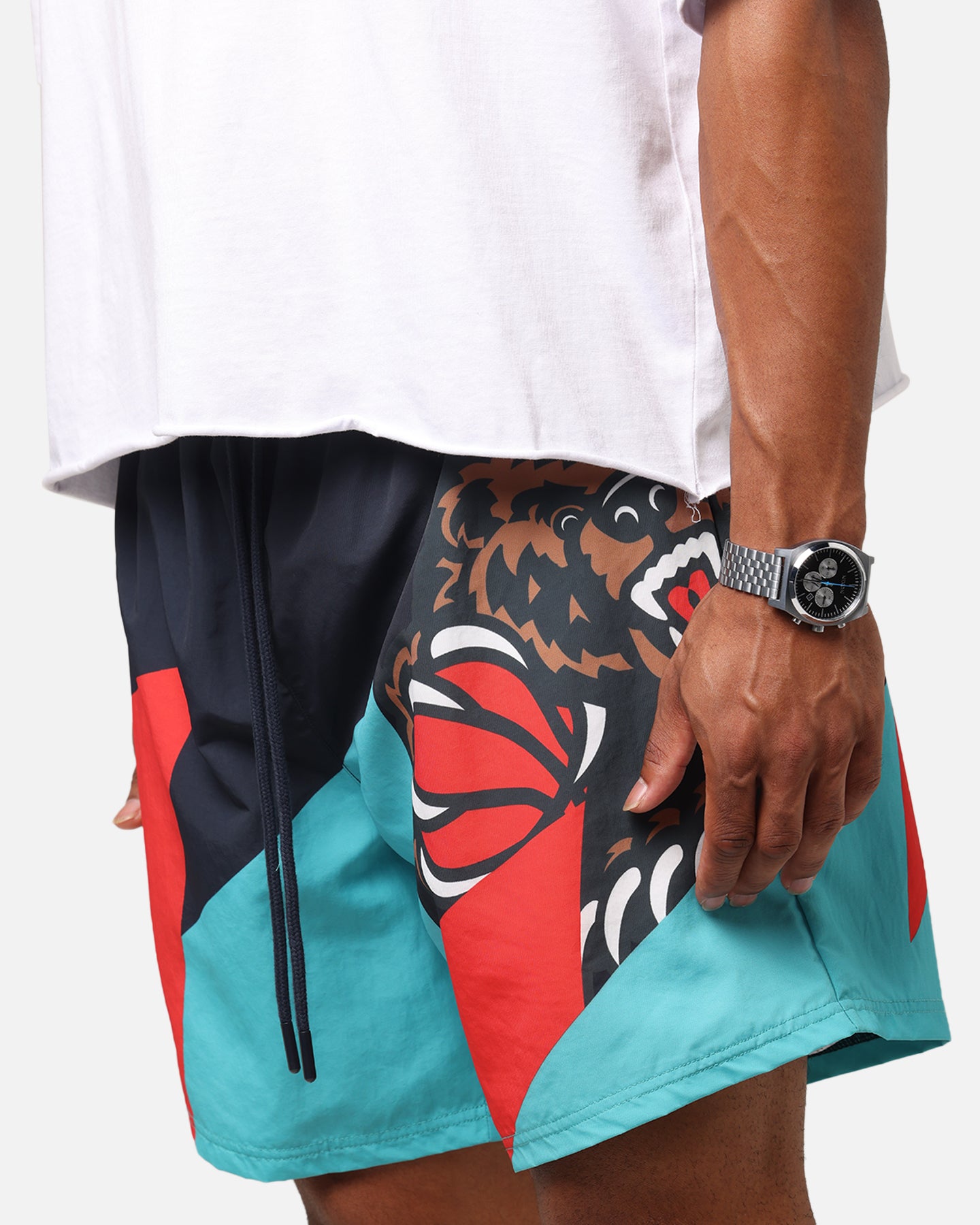 Mitchell & Ness Memphis Grizzlies 30 Year Shorts Black/Teal、mySite、zt4zffjzw