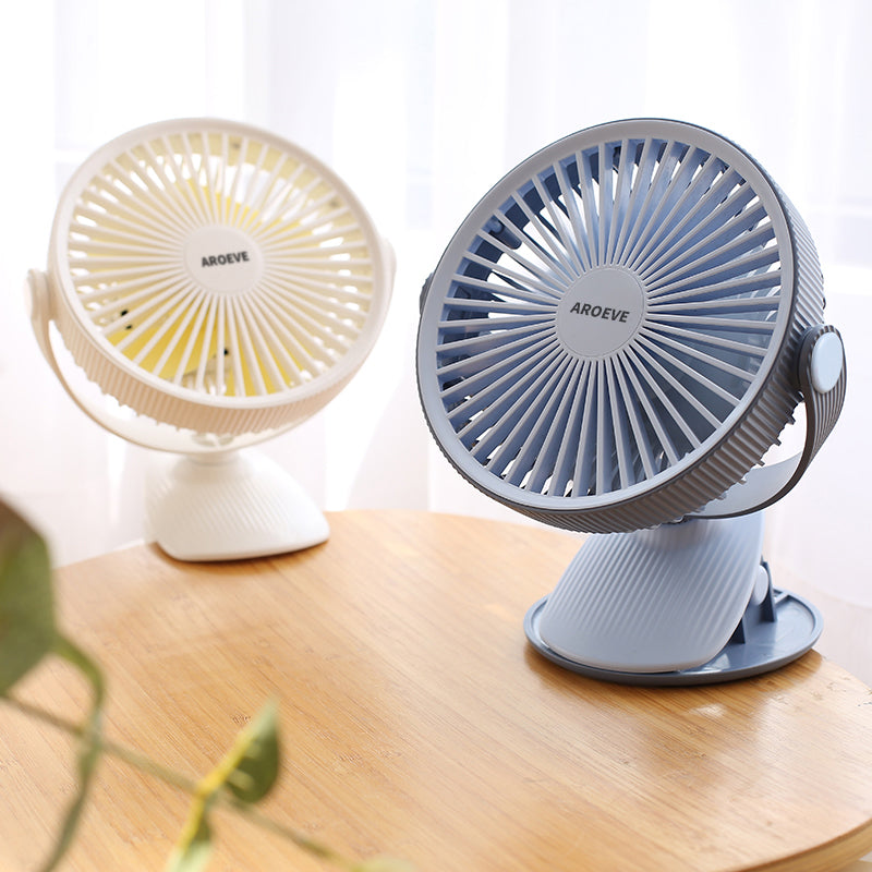 AROEVE Rechargeable Portable Clip Fan、mySite、fannypackpong
