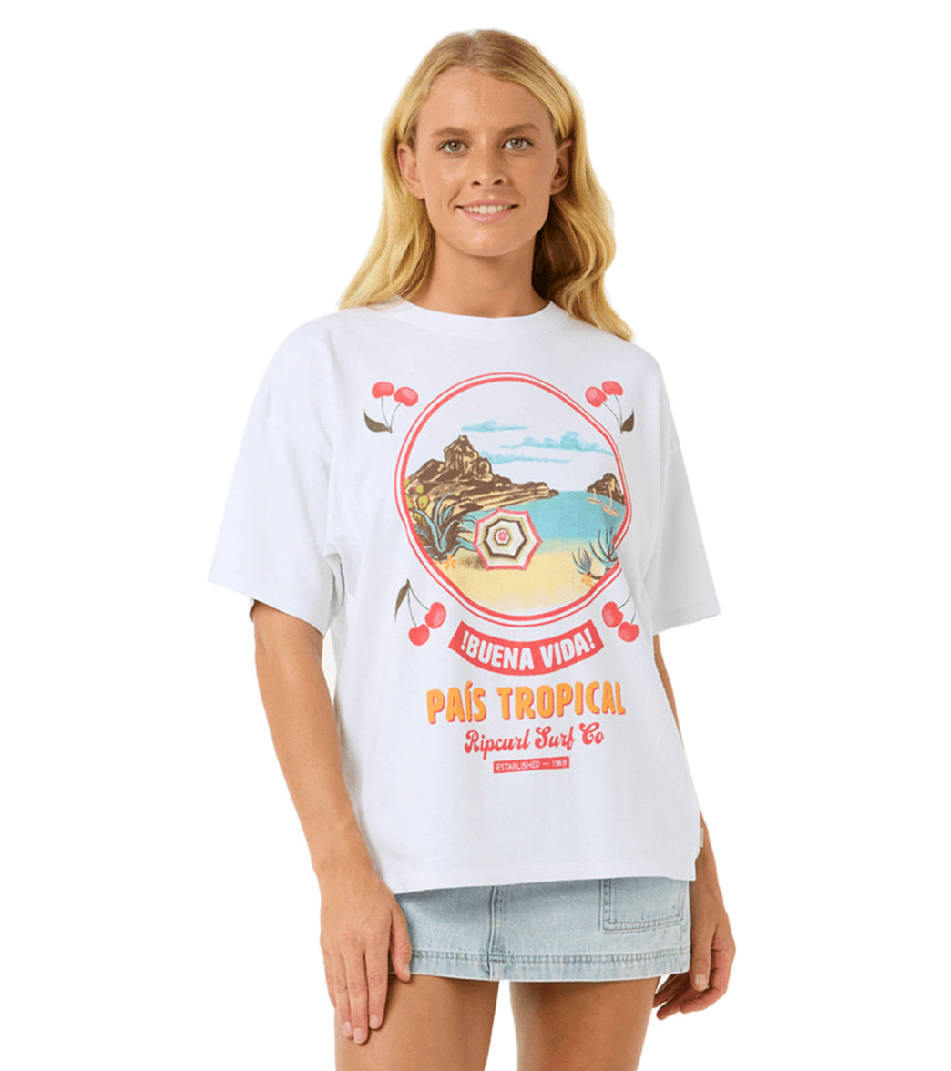 Rip Curl Women's Cove Heritage Tee、mySite、noshort