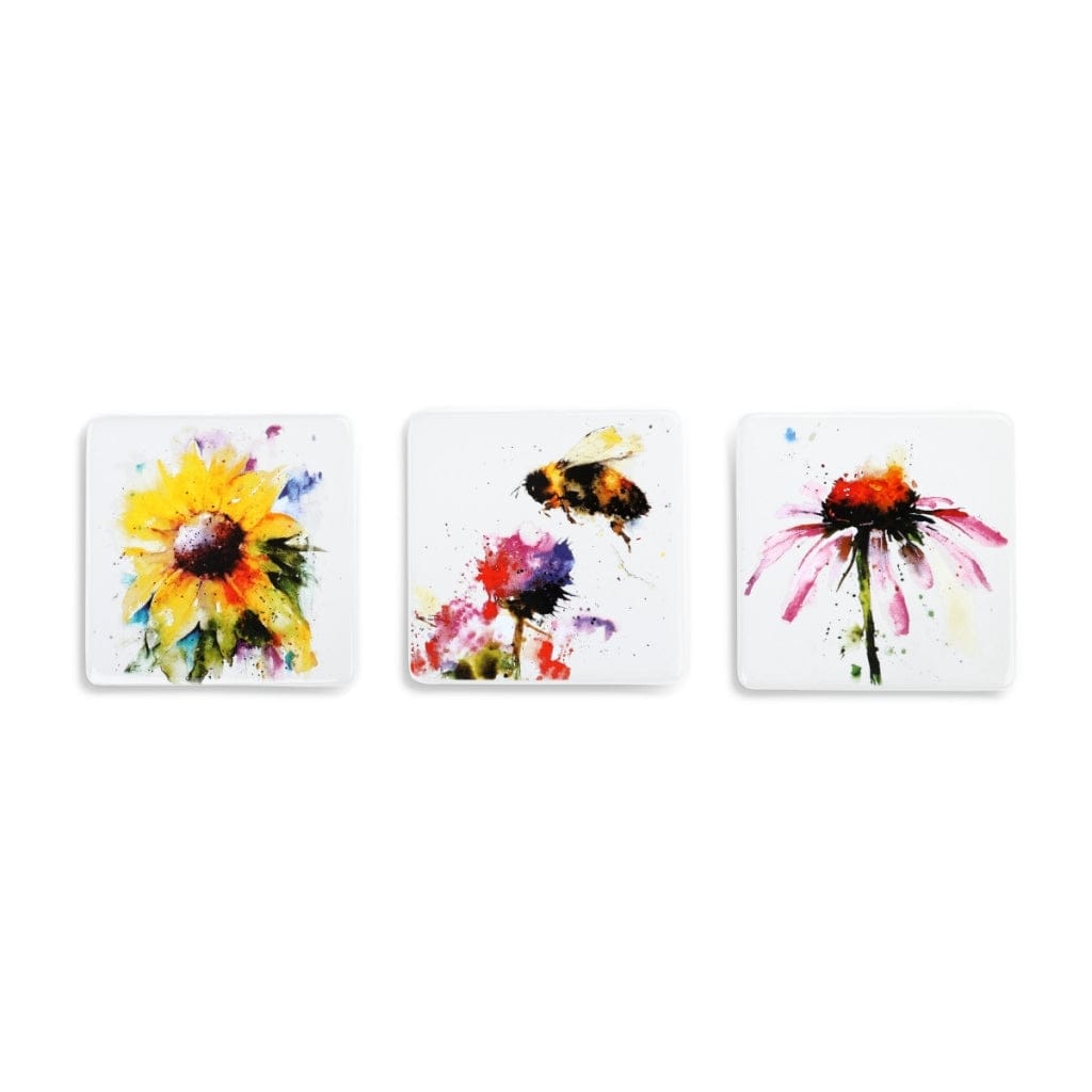 Cardinal, Hummingbirds or Bee & Flowers Magnet Sets By Dean Crouser *、mySite、g9winljtr