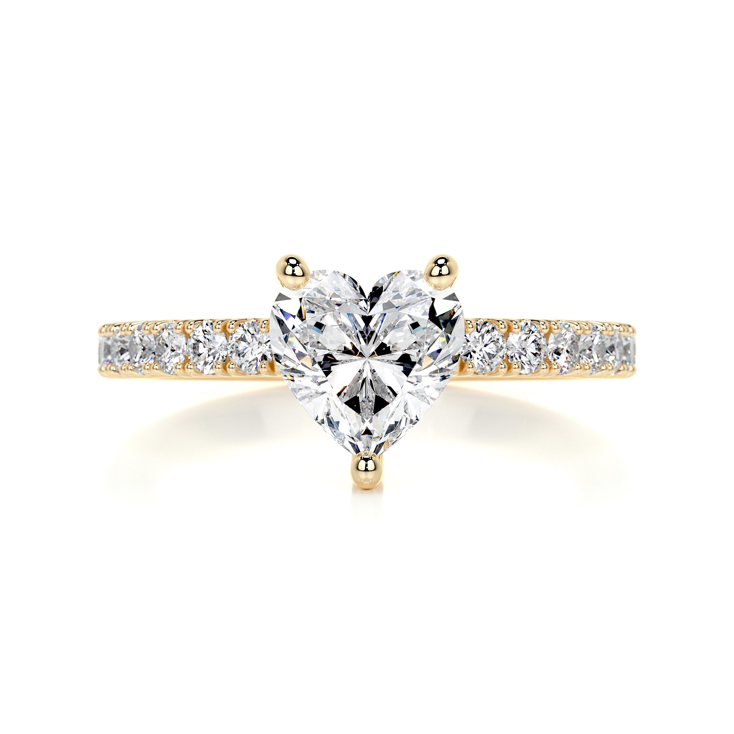 Audrey Diamond Engagement Ring - 18K Yellow Gold、mySite、hinf8tx79