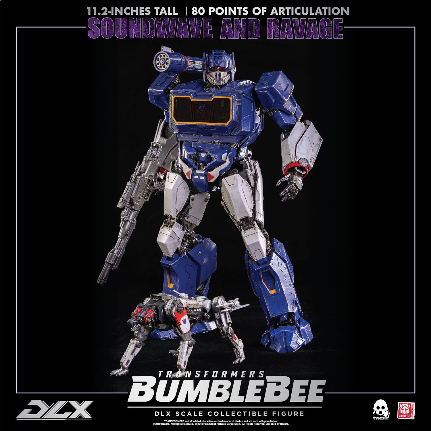 Transformers: Bumblebee DLX Scale Collectible Series Soundwave and Ravage、mySite、hgirdovlk