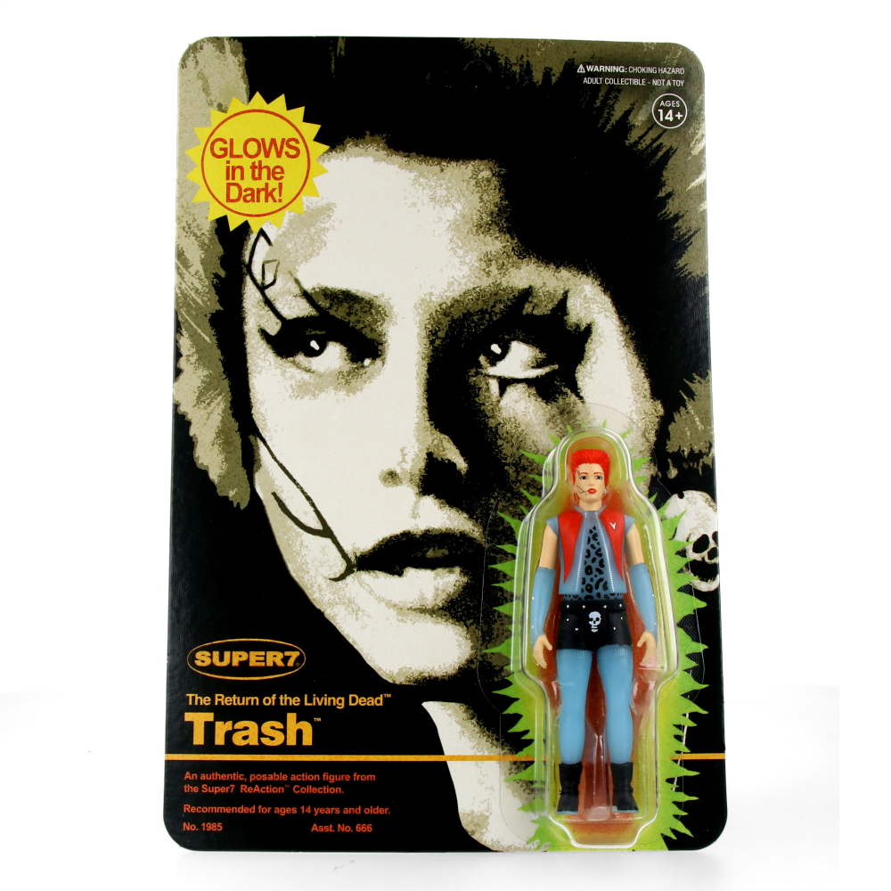  Return Of The Living Dead Reaction Figures Wave 4 - Trash (Monster Glow)、mySite、greenlandpopulation