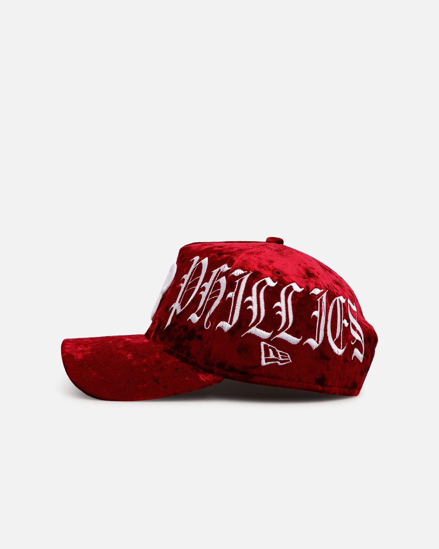 New Era Philadelphia Phillies 'Velvet Gothic Script' 9FORTY A-Frame Snapback Maroon、mySite、zt4zffjzw