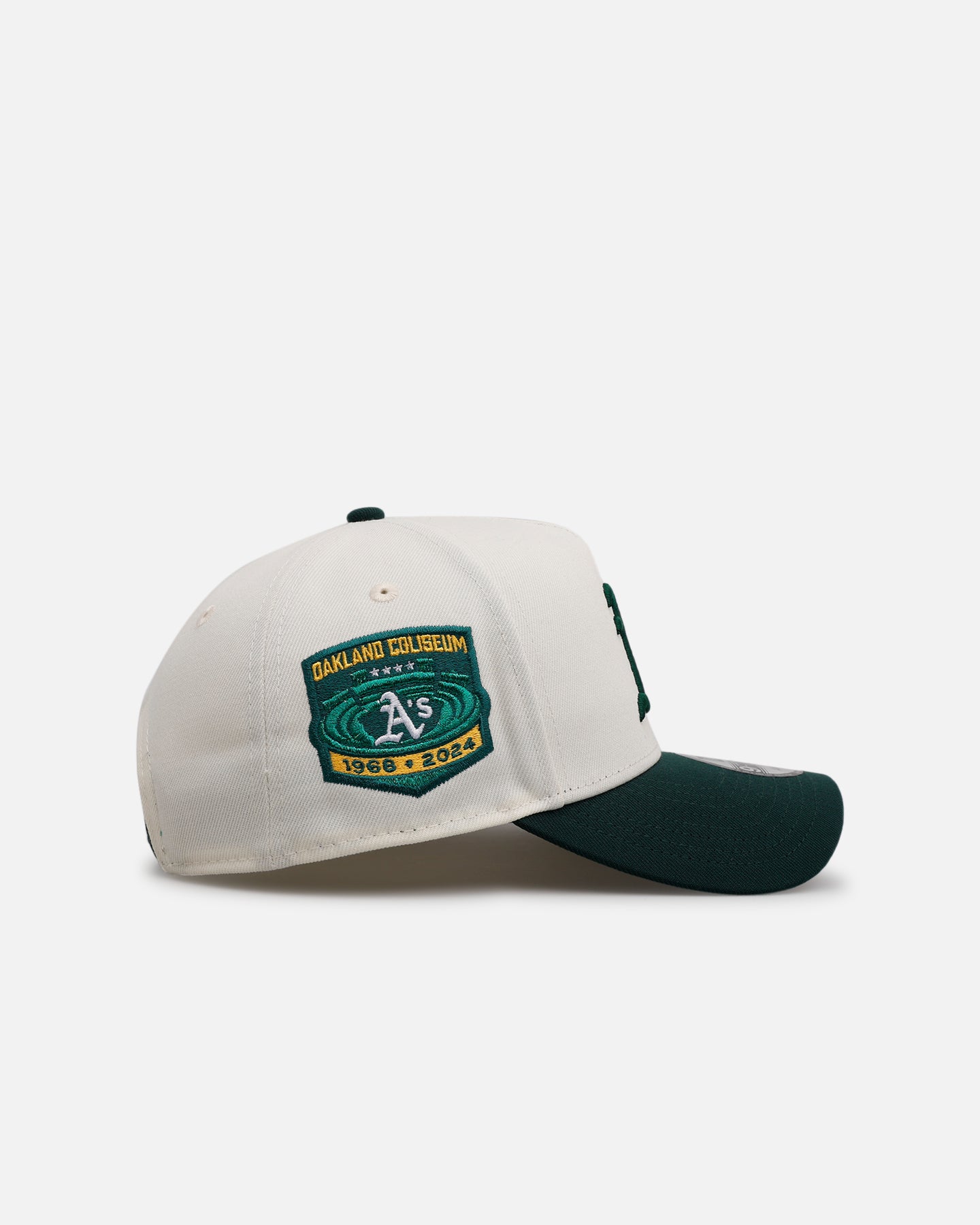 New Era Oakland Athletics 'Team Color Visor' 9FORTY A-Frame Snapback Chrome/Official Team Color、mySite、zt4zffjzw