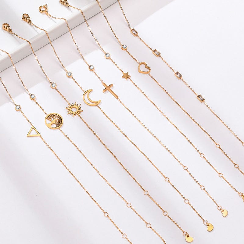 Dainty Cross Bracelet、mySite、g9winljtr