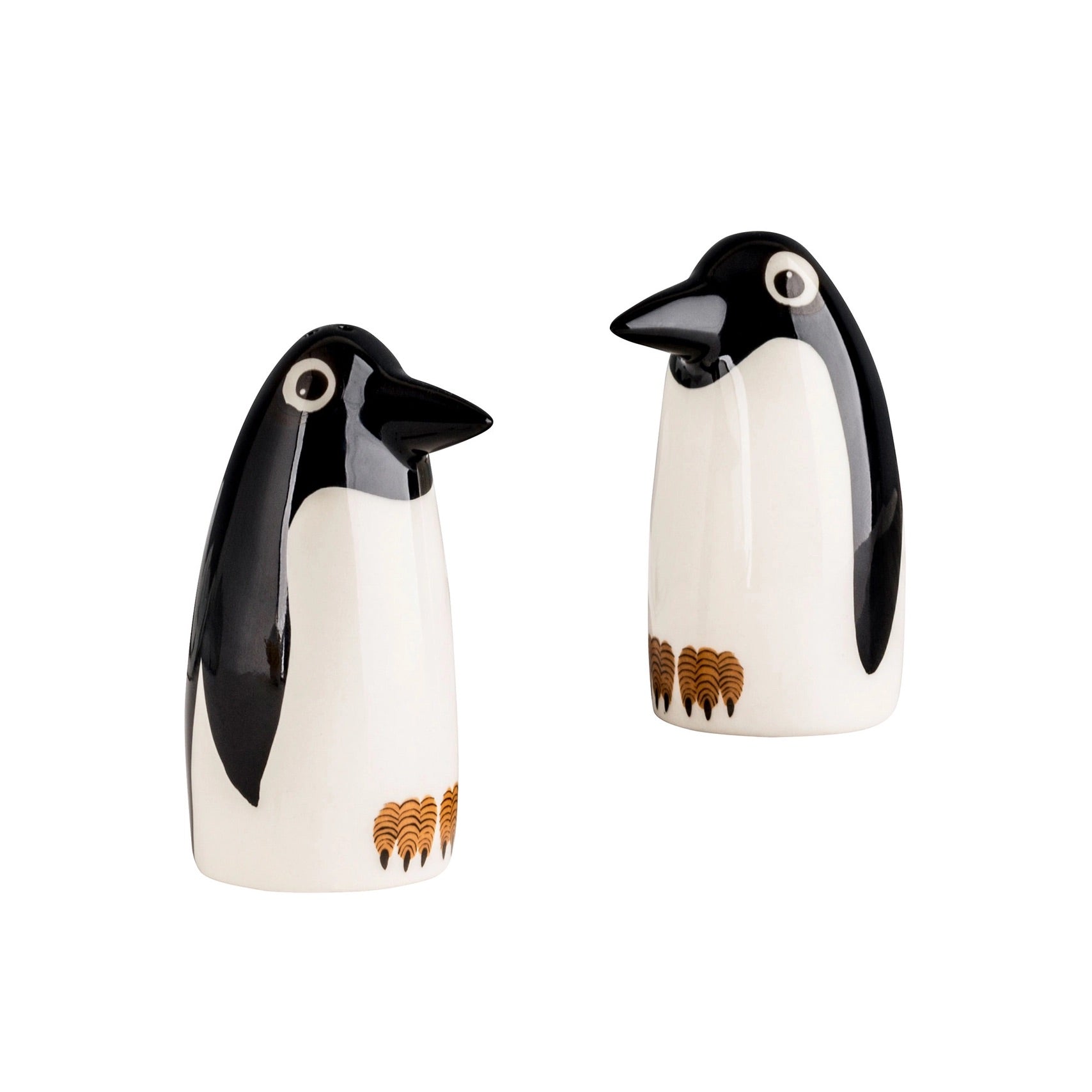 Handmade Ceramic Penguin Salt and Pepper Shakers、mySite、g9winljtr