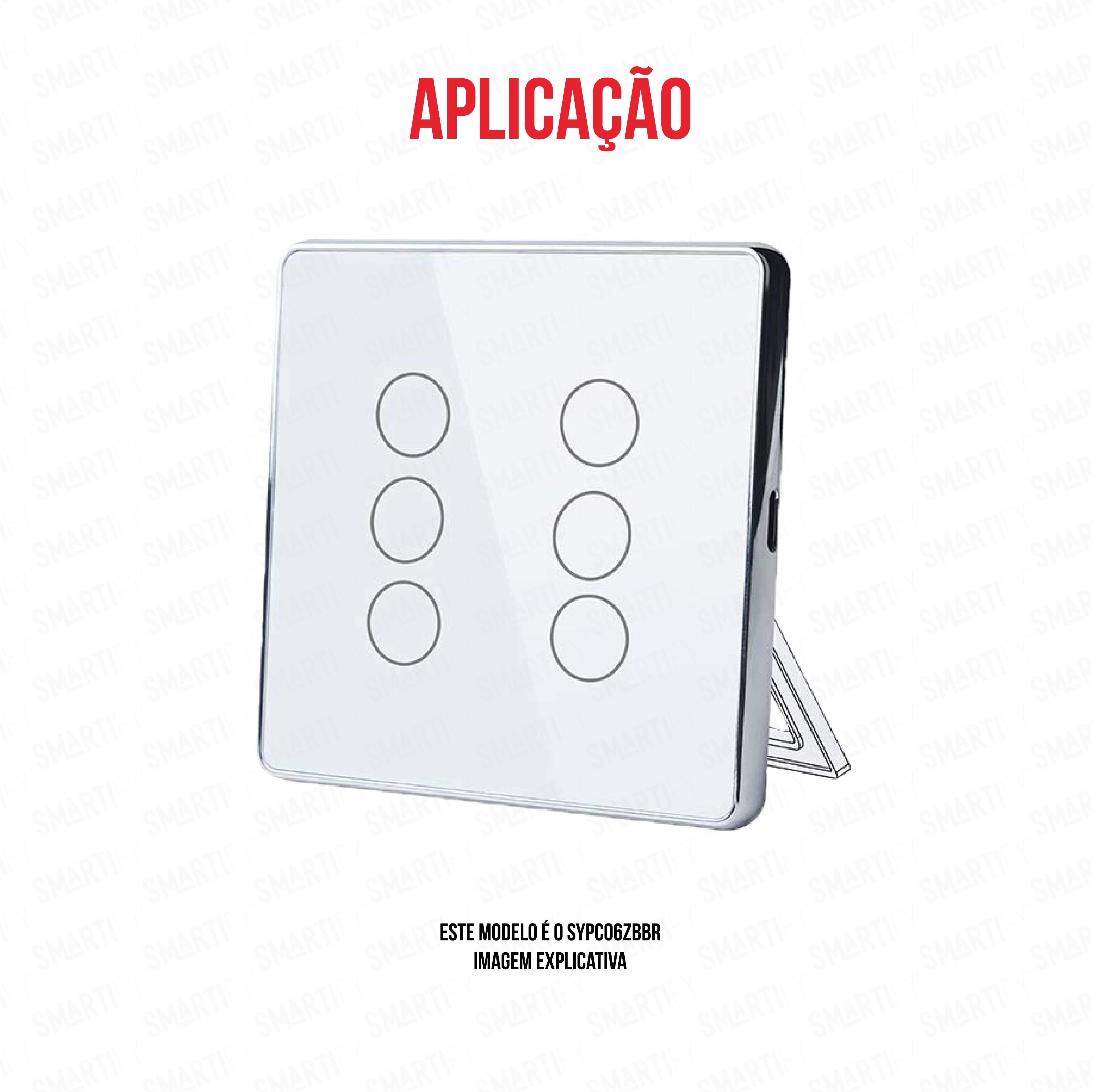 Smartify vPRO Comando de Cenários 4 Botões (12 Cenários) Zigbee Preto - SYPC04ZBPR、mySite、fannypackpong