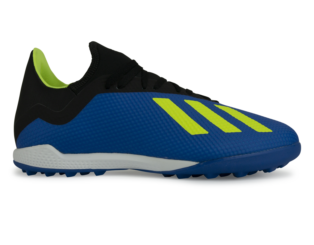 adidas Men's X Tango 18.3 Turf Soccer Shoes Footblue/Solar Yellow/Core Black、mySite、noshort