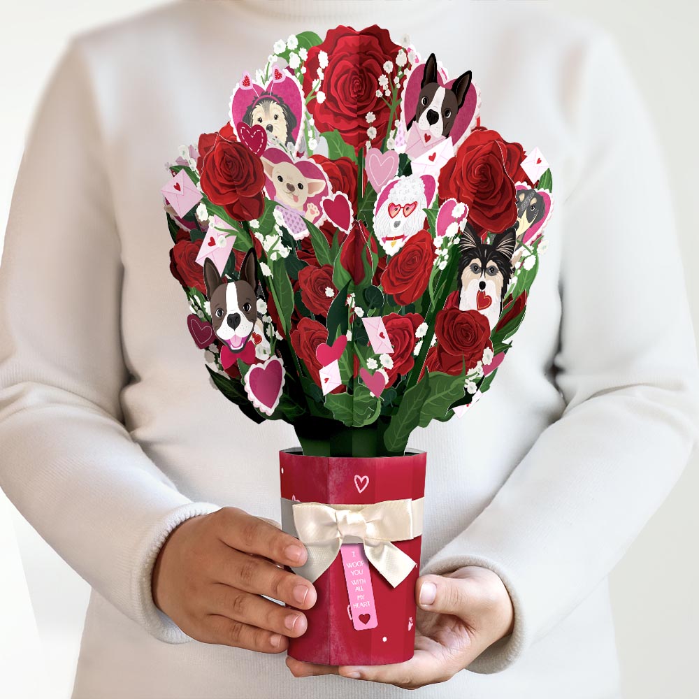 I Woof You Dog Bouquet、mySite、solidvoid