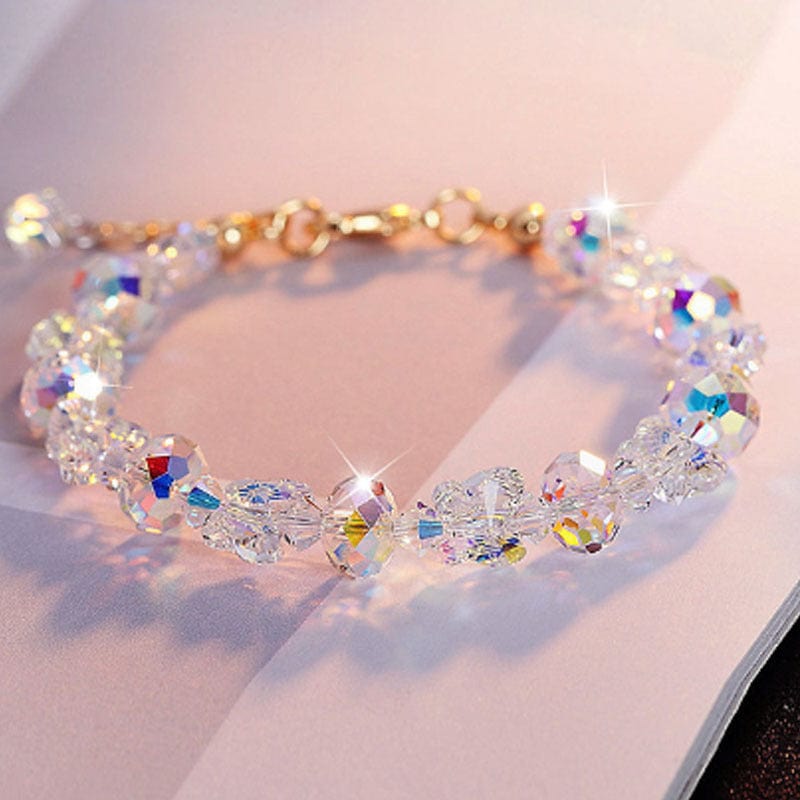 Crystal Butterfly Beaded Bracelets Multi Colors、mySite、g9winljtr