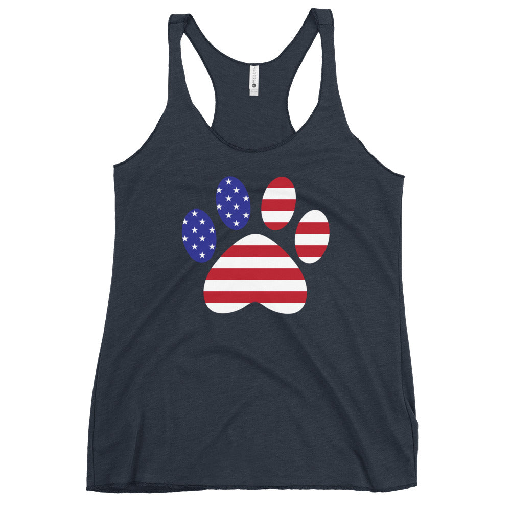 Patriotic Paw Print Tank、mySite、camillekostekn