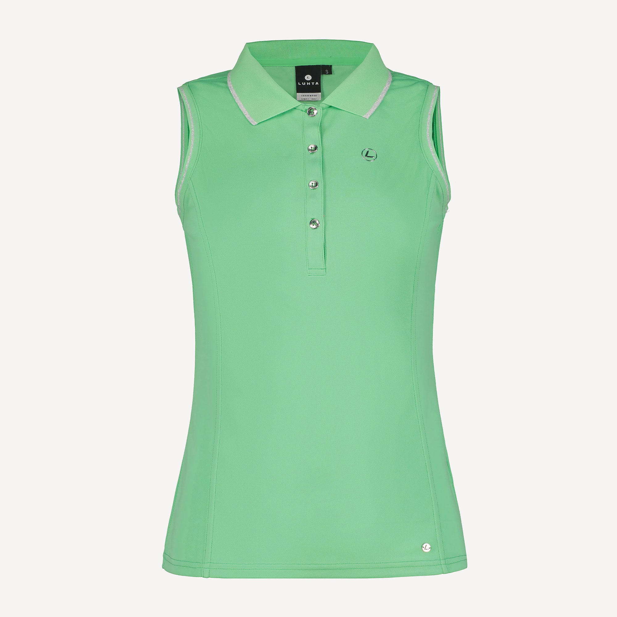 Luhta Kivisaari Women's Sleeveless Tennis Polo、mySite、neckold