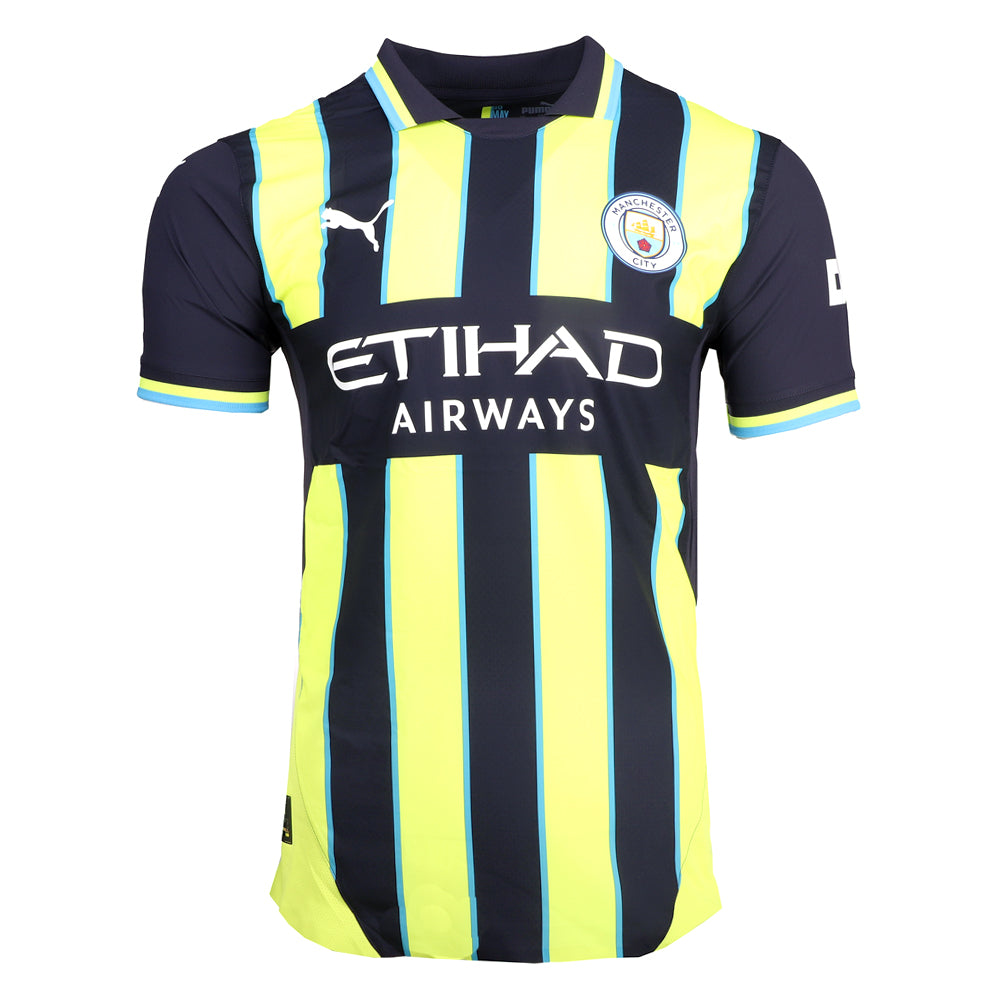 MCFC Away Collared Short Sleeve Soccer Jersey、mySite、gtrtttuynbv