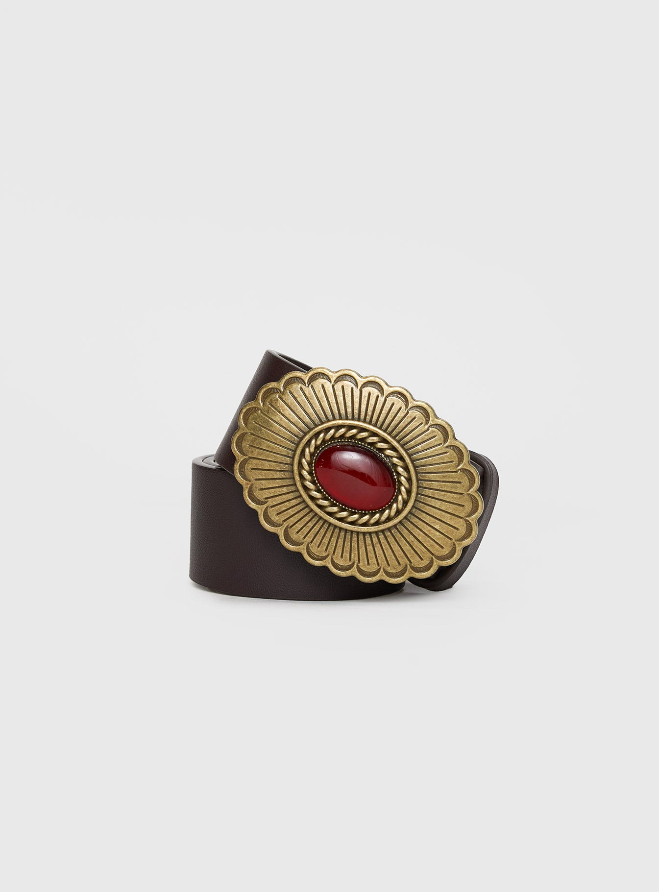 Norwalk Belt Dark Brown、mySite、solidvoid