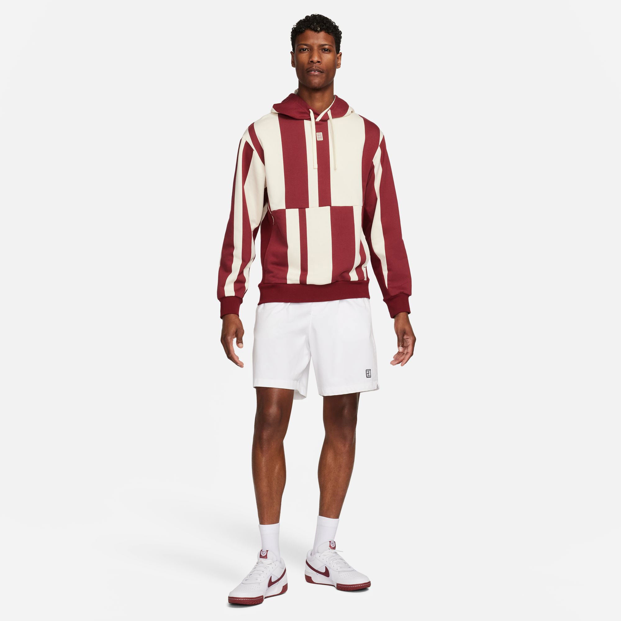 NikeCourt Heritage Men's Dri-FIT Fleece Printed Tennis Hoodie