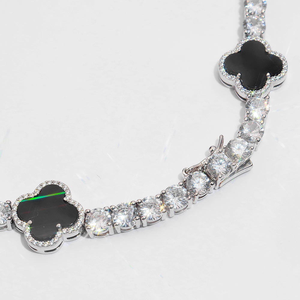 5MM Agate Moissanite Tennis Chain 14K Gold、mySite、hinf8tx79