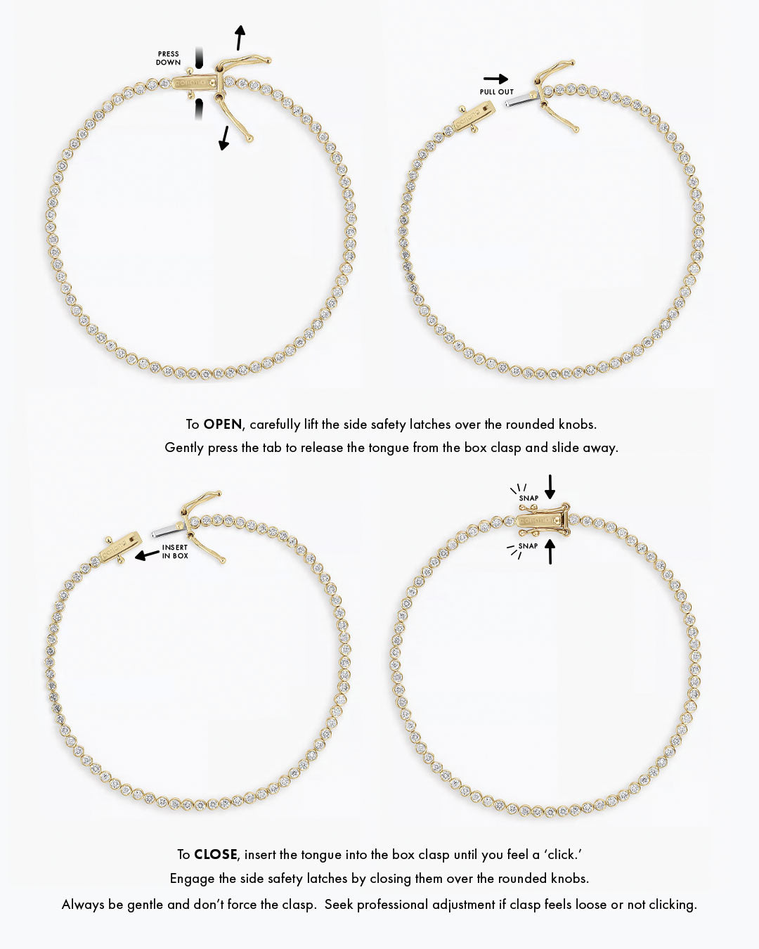 Melbourne Diamond Tennis Bracelet、mySite、hinf8tx79