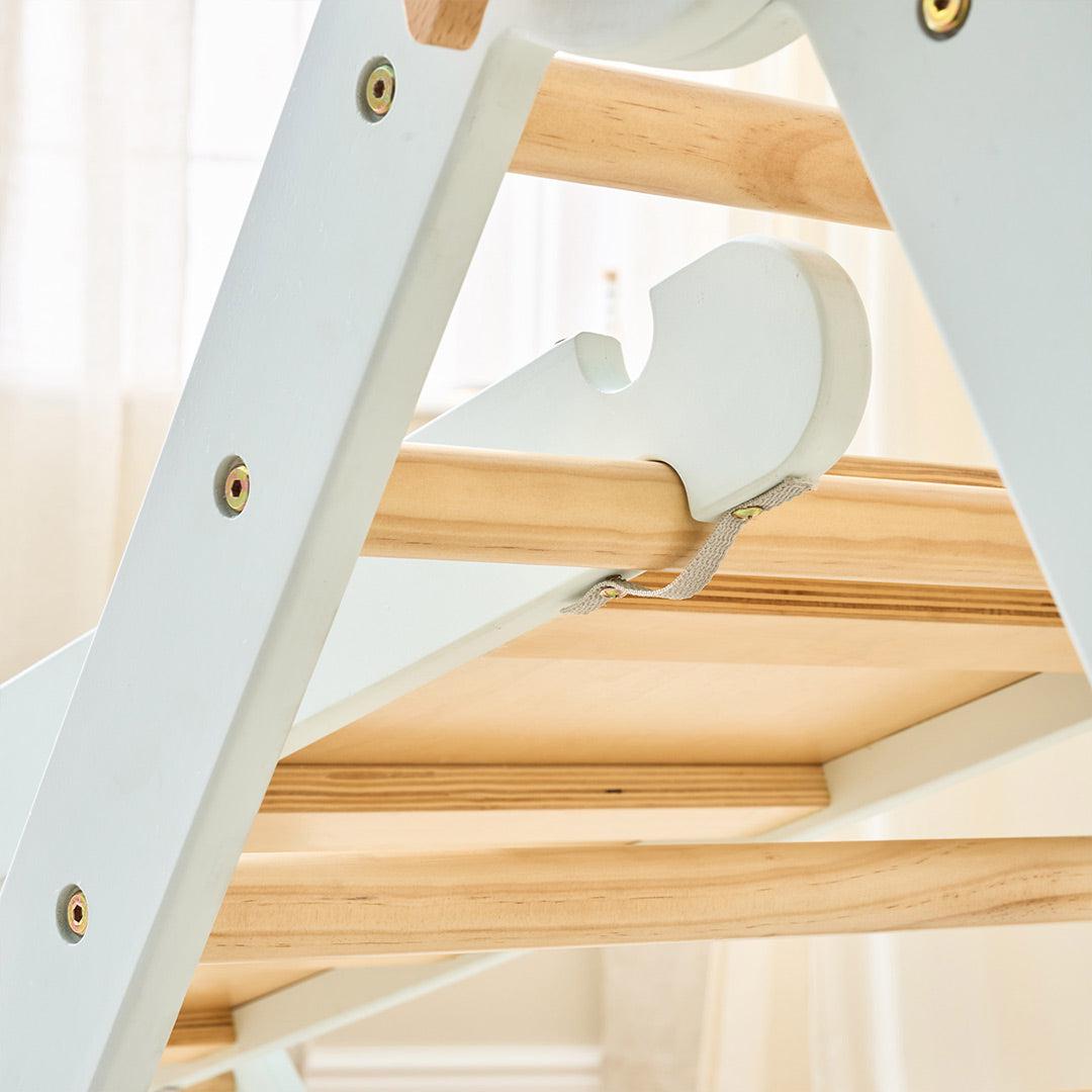  Tutti Bambini Scala Montessori 3 In 1 Pikler Climbing Frame With Climbing Wall - Sea Mist、mySite、merchandisen