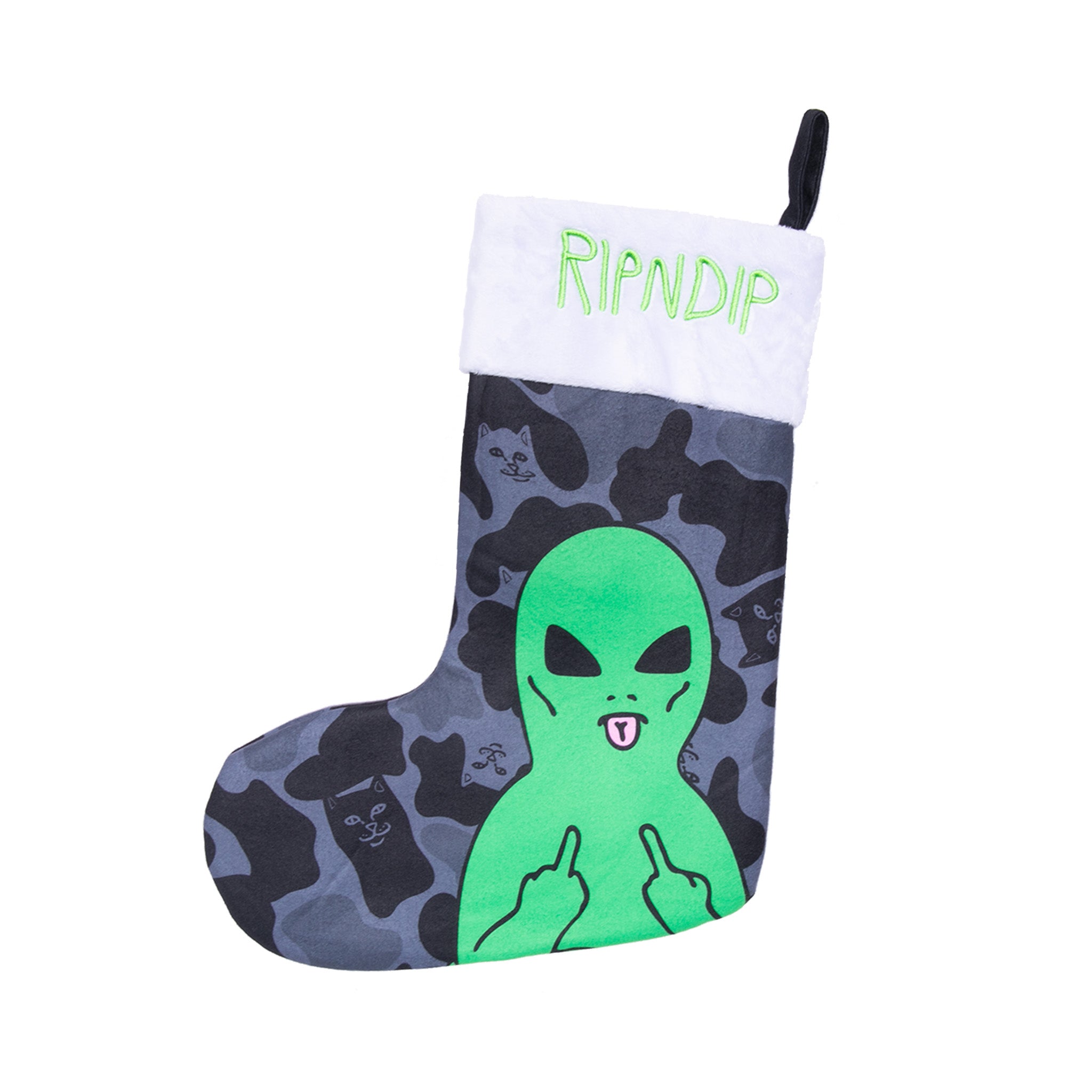  Lord Alien Christmas Stocking (Black)、mySite、merchandisen