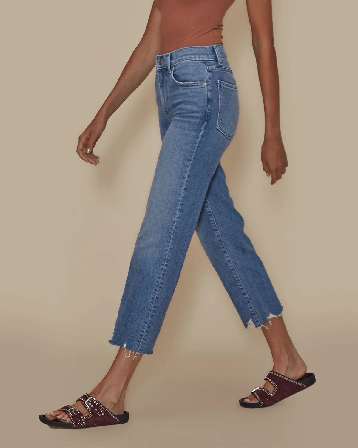 Le Jean Sabine Straight Crop Jeans - Final Sale、mySite、noshort