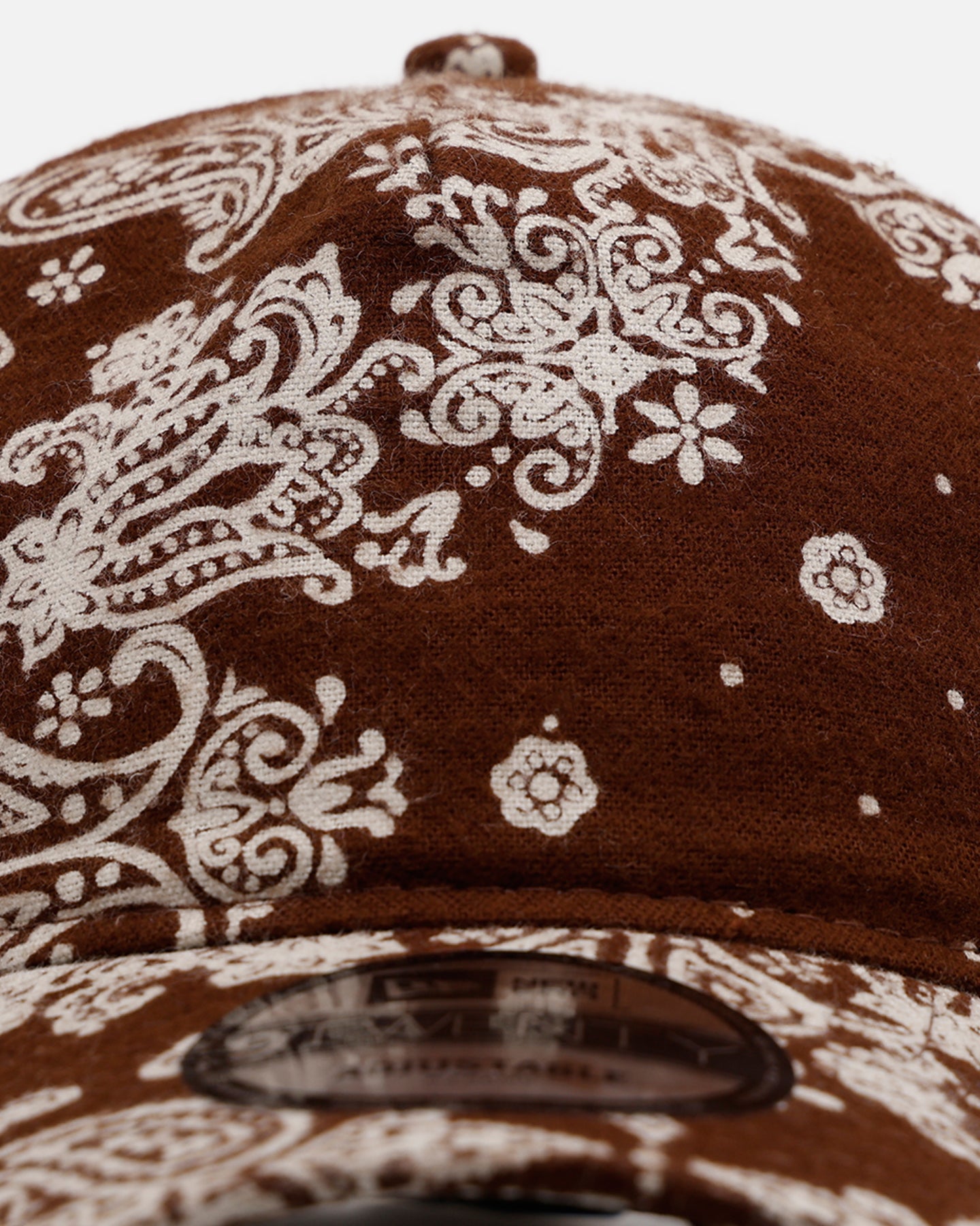 New Era Paisley 'Three Looms' 9TWENTY A-Frame Strapback Brown、mySite、zt4zffjzw