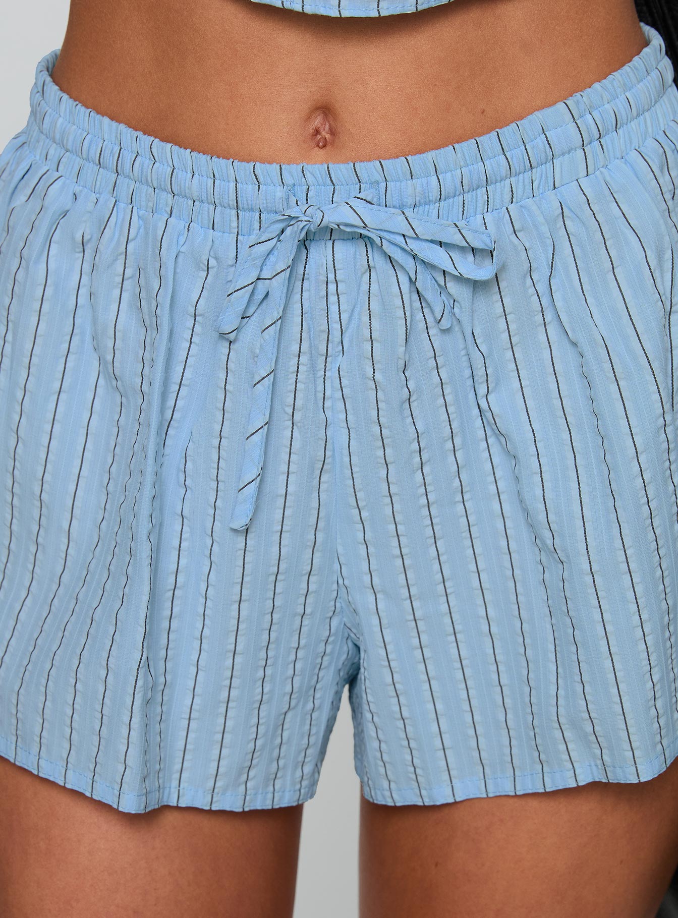 Abigayle Shorts Blue Stripe、mySite、solidvoid
