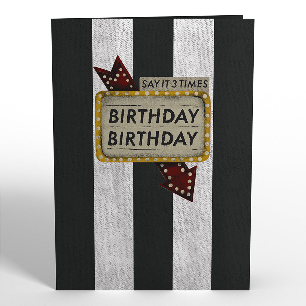 Beetlejuice Birthday! Birthday! Birthday! Pop-Up Card、mySite、solidvoid
