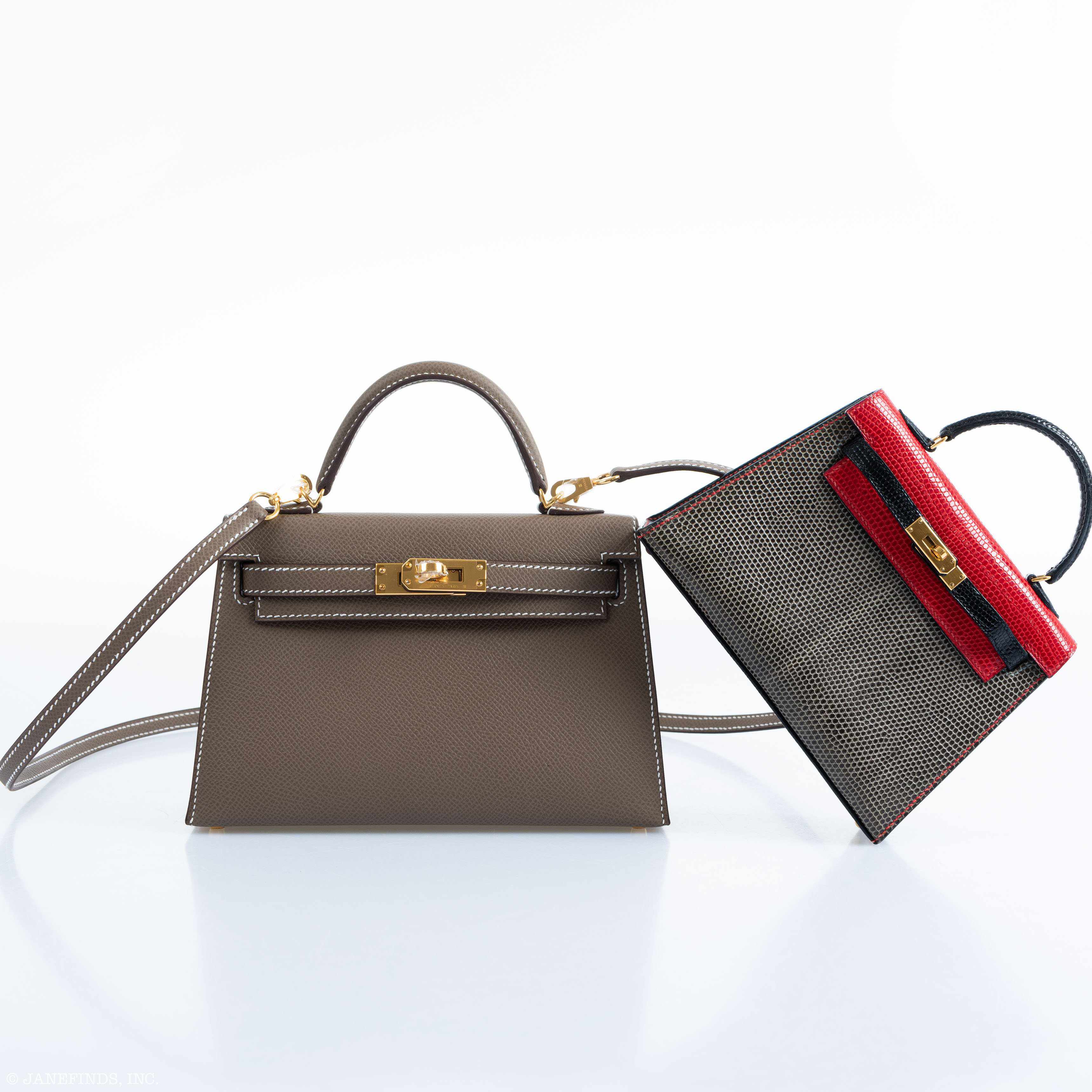 Hermès Kelly 20 Mini II Sellier Etoupe Epsom Gold Hardware、mySite、garminoutage.com