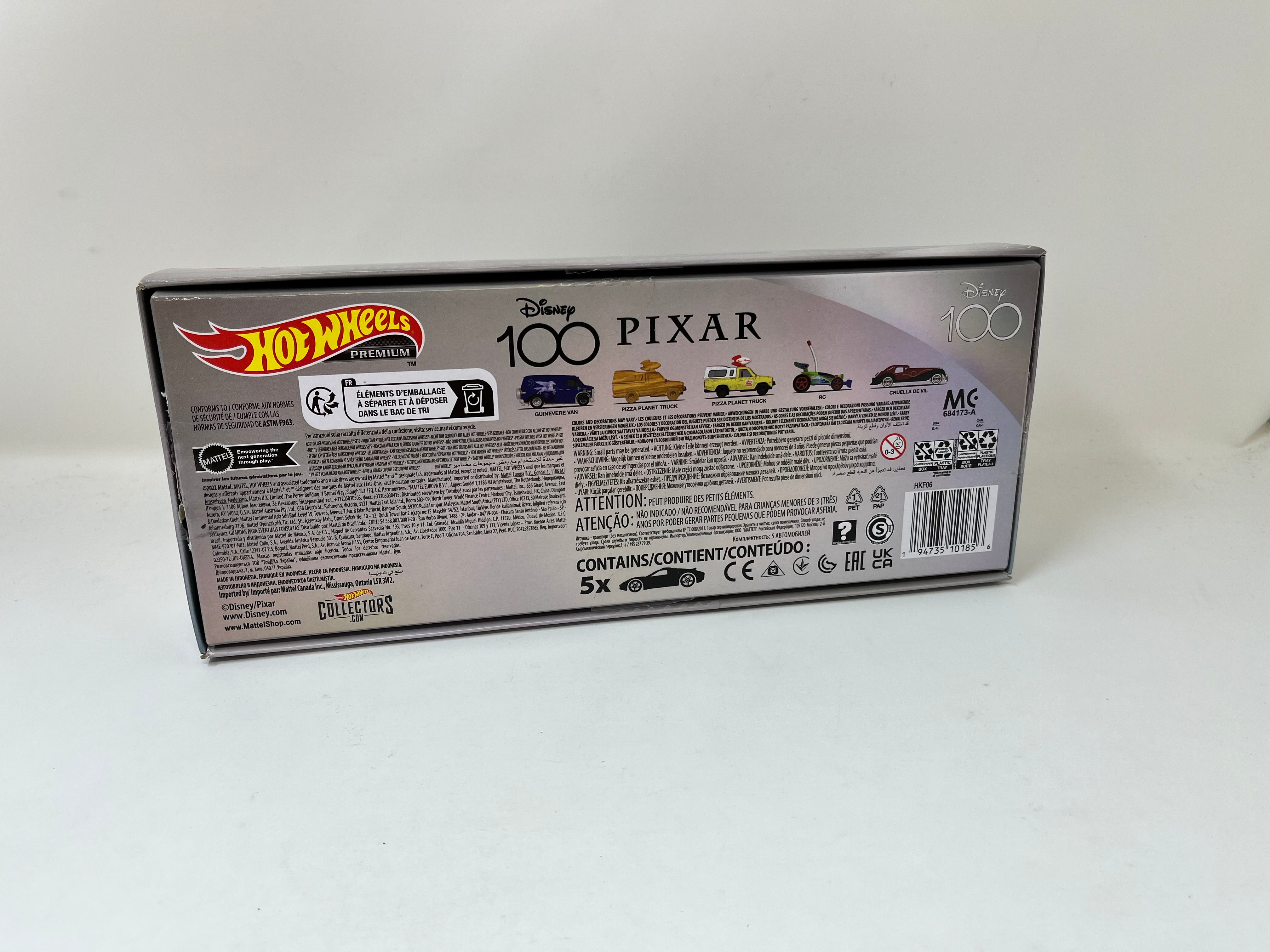 100th Anniversary Disney * 5 Car Set * Limited Edition Collectors Box Set * Hot Wheels、mySite、hgirdovlk