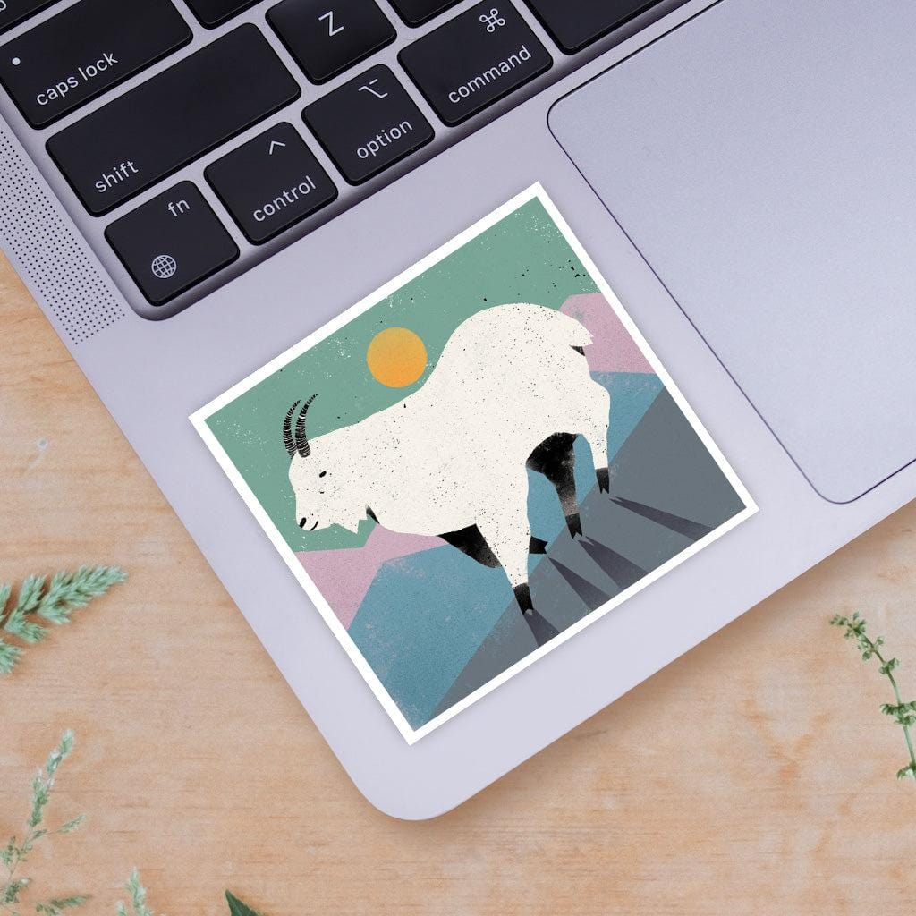  Cute Abstract Goat Sticker、mySite、elrpsem3k