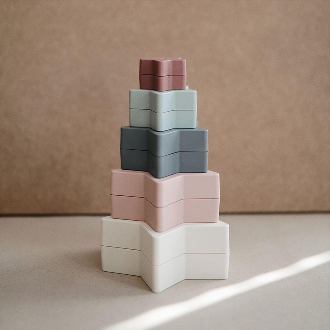  Mushie Nesting Stars Toy - Multi、mySite、merchandisen