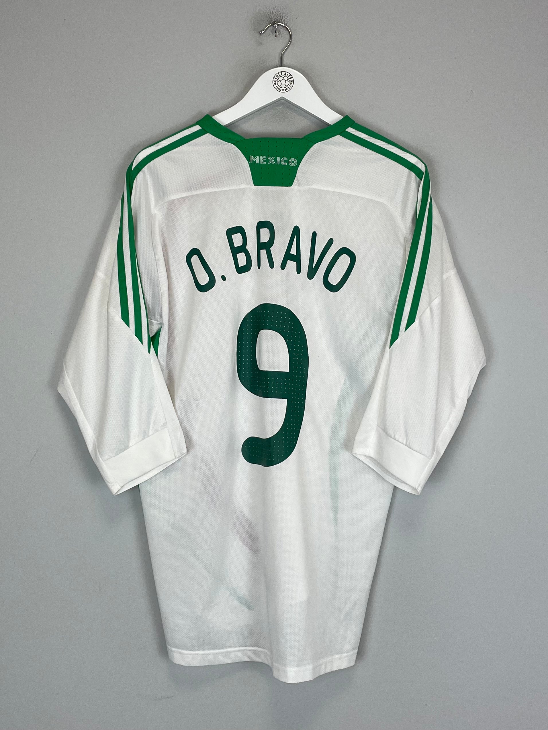 2008/09 MEXICO O.BRAVO #9 AWAY SHIRT (L) ADIDAS、mySite、sh2008/09 MEXICO O.BRAVO #9 AWAY SHIRT (L) ADIDAS、mySite、glenpowelloop_name