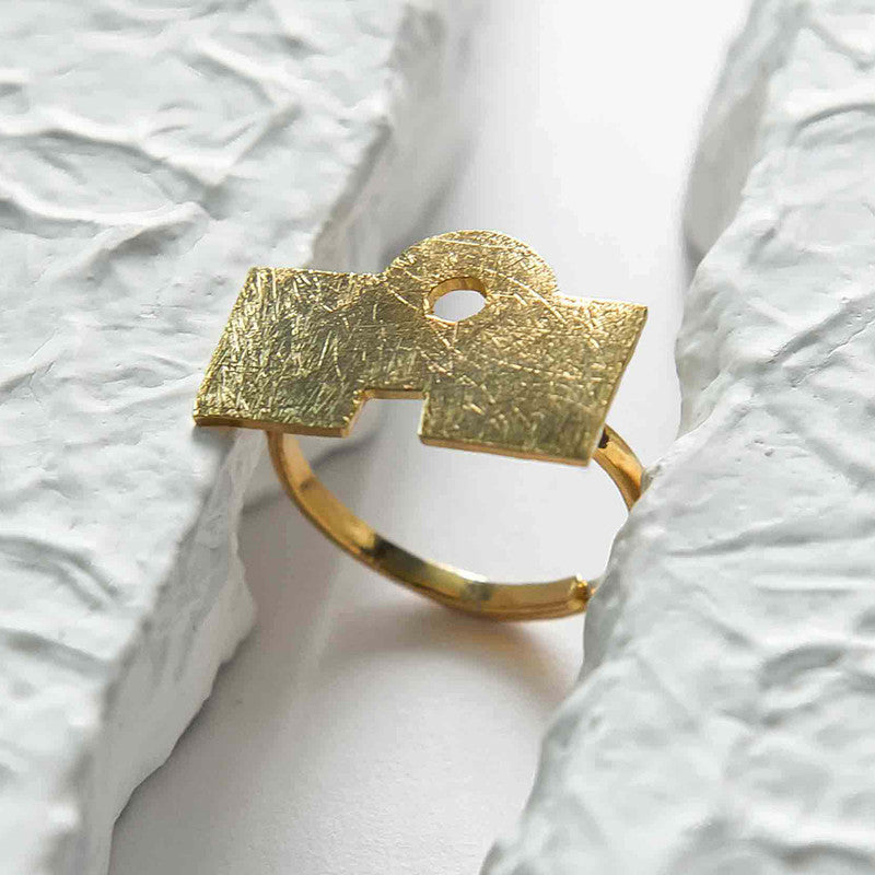 Brass Gori Ring | Women、mySite、camillekostekn