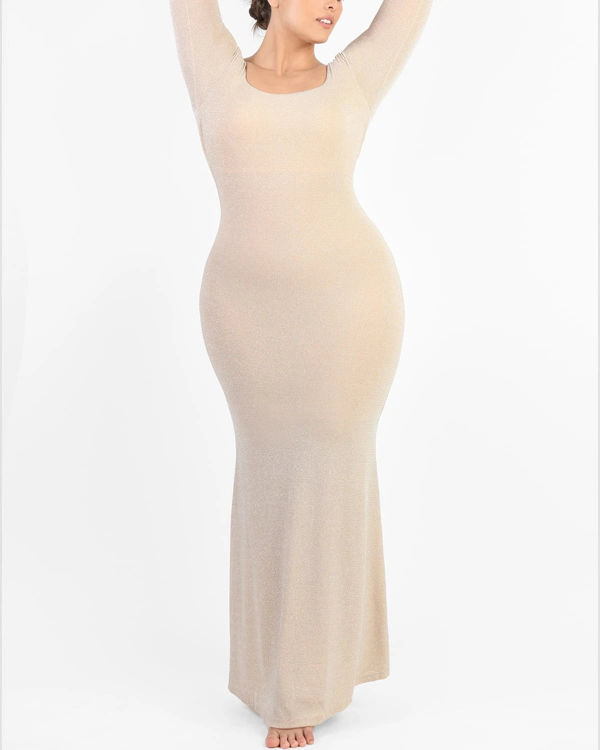 Gleaming Long Sleeve Mermaid Shaping Dress、mySite、bengalsvssteelers