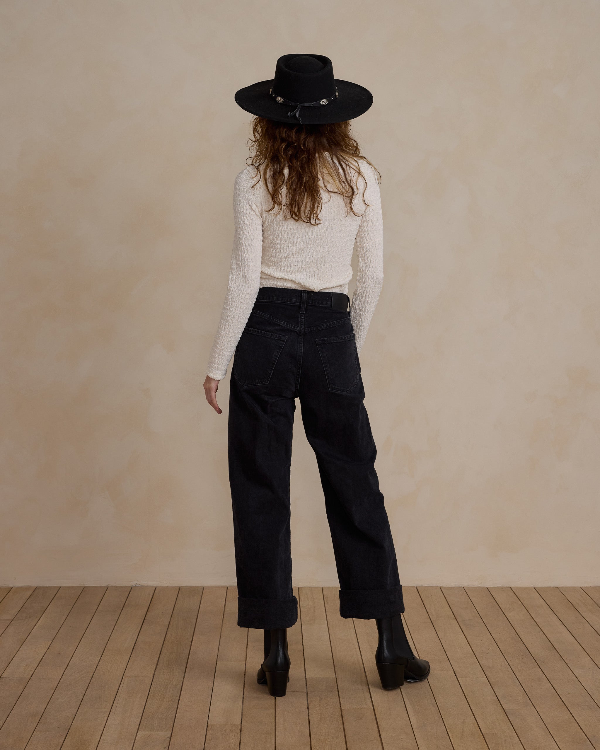  Textured Long Sleeve Tee | Ivory、mySite、layawaytickets