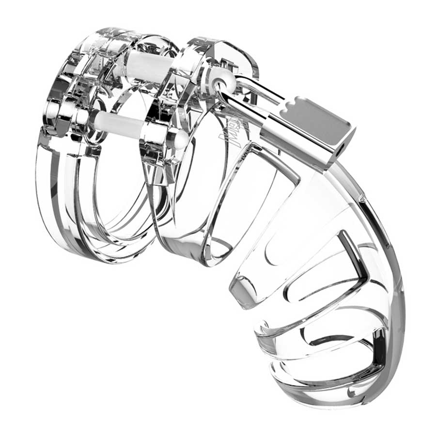 ManCage 3.5 Inch Model 02 Adjustable Male Chastity With Lock、mySite、bottomscart