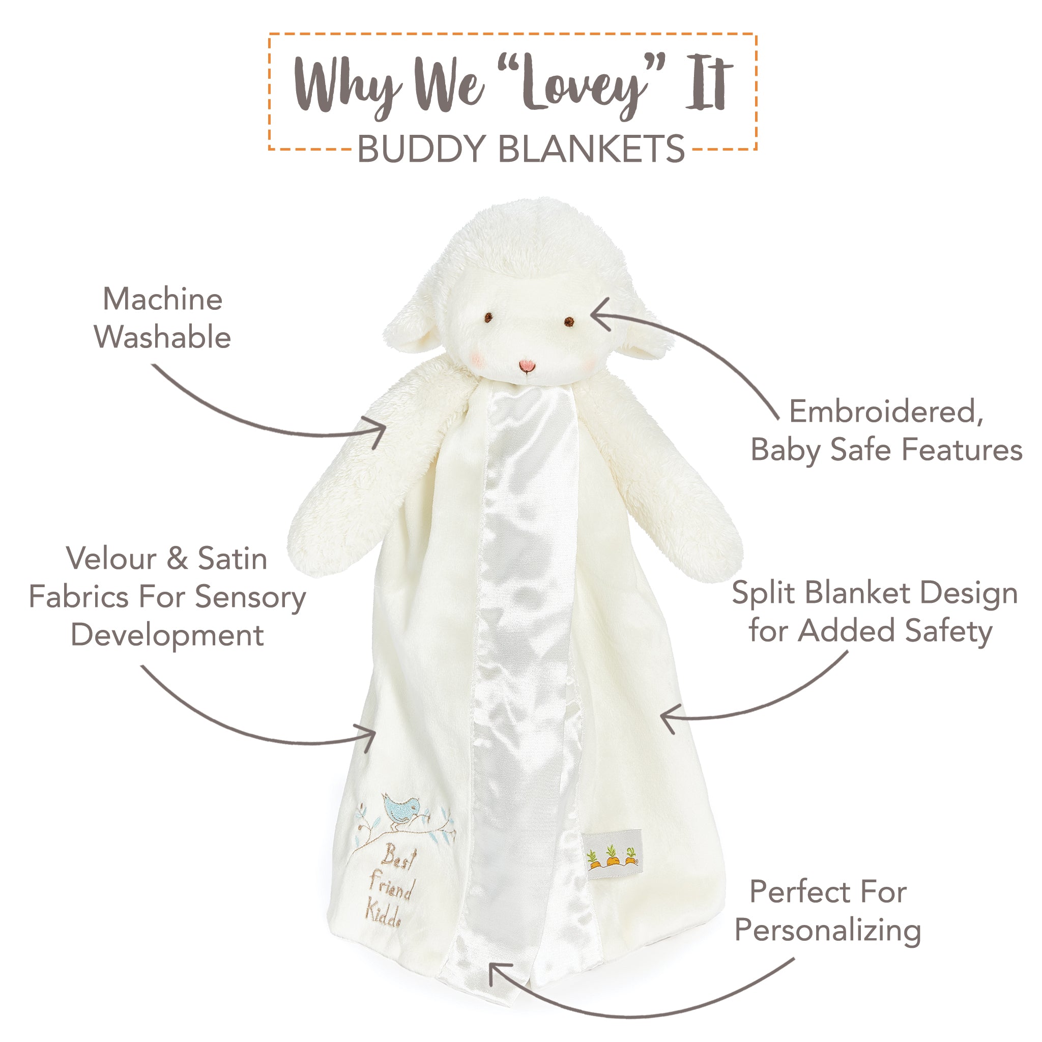 Kiddo the Lamb Buddy Blanket、mySite、g9winljtr