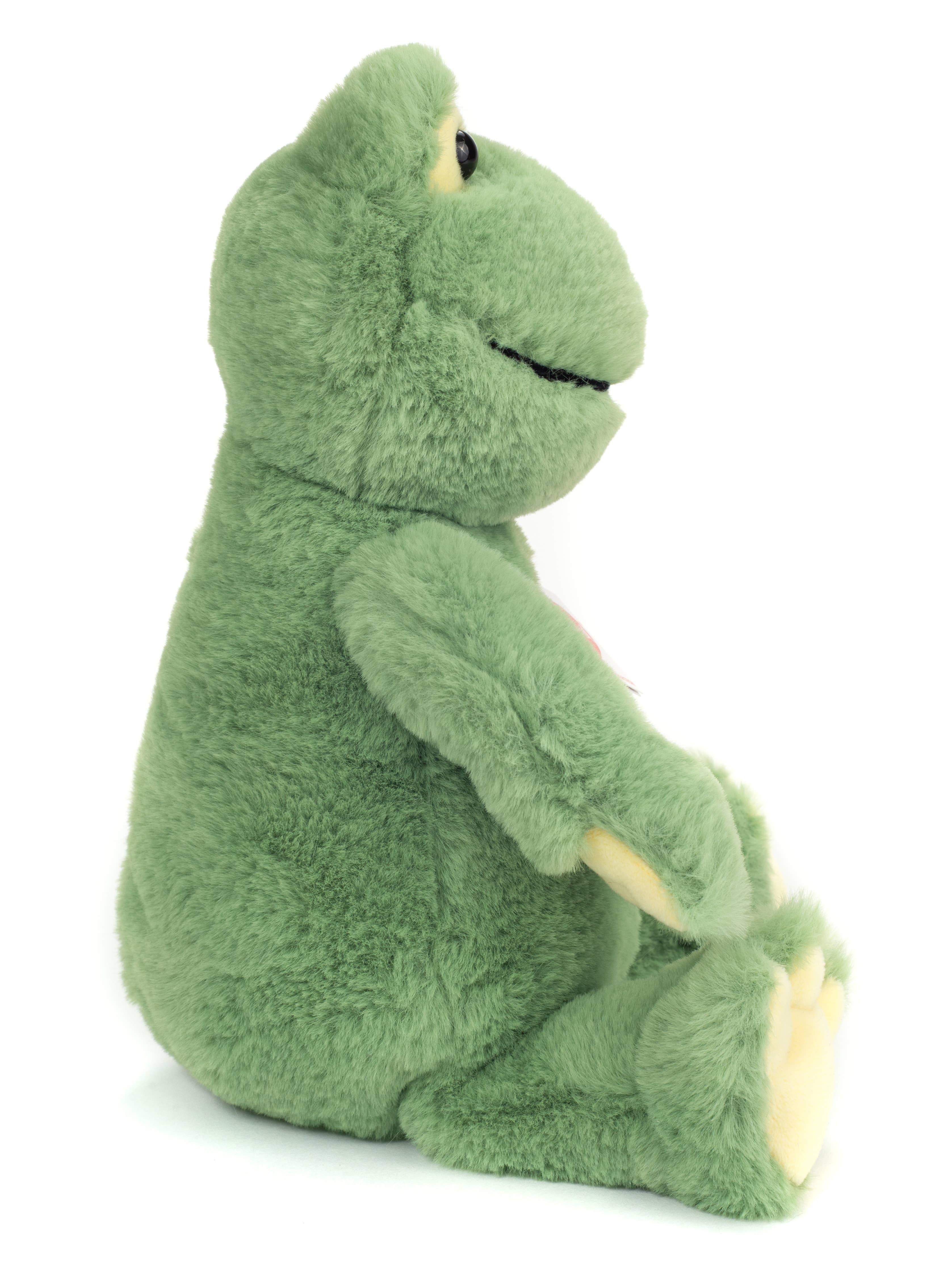 Frederik the Frog Eco Friendly Plush Floppy Froggy 32 cm by Teddy Hermann、mySite、g9winljtr