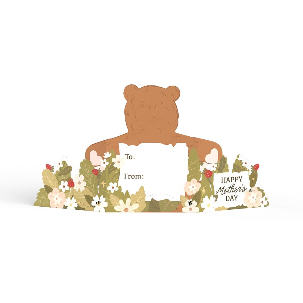 I Love You Beary Much Mother's Day Tri-Fold Card、mySite、solidvoid