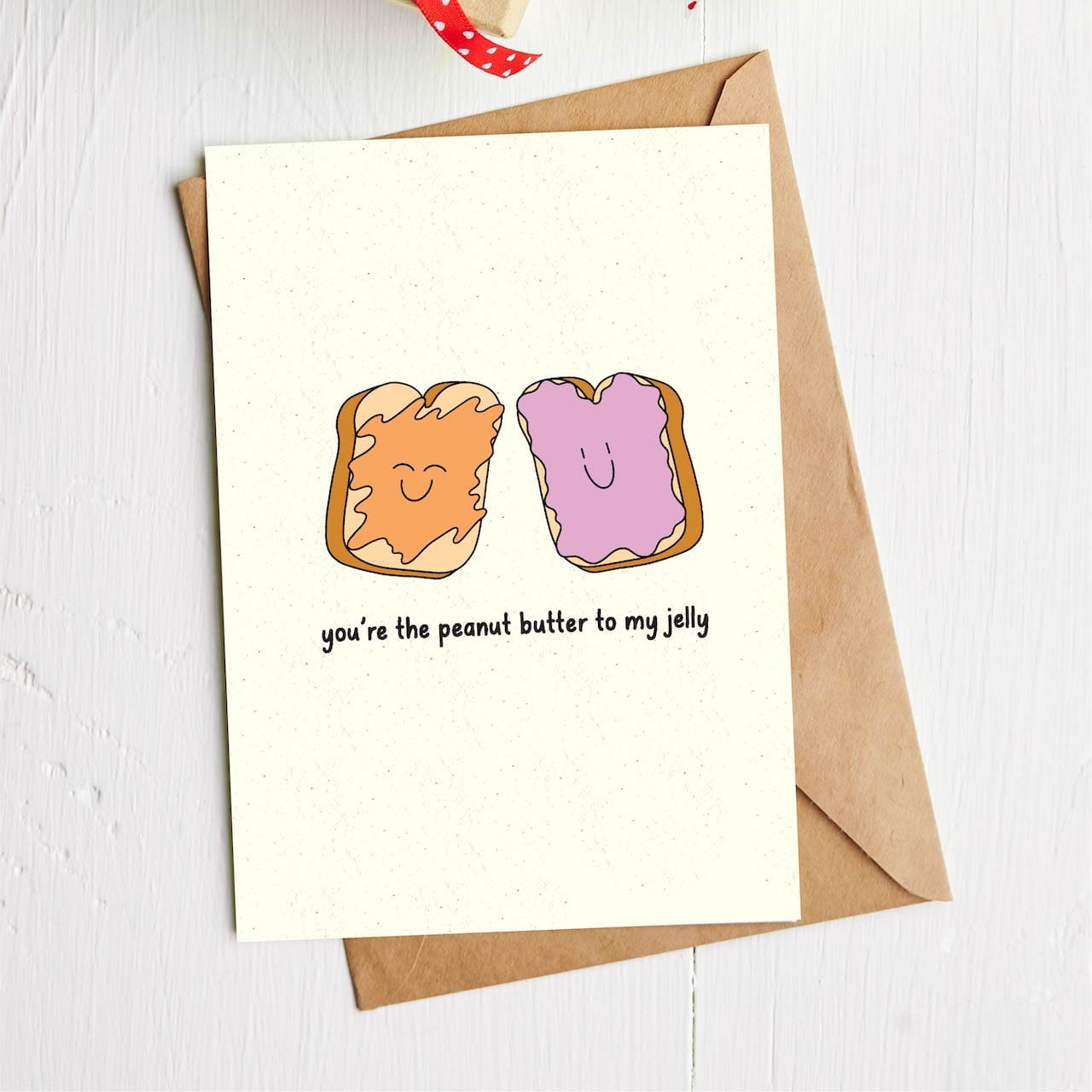  You're the peanut butter to my jelly Anniversary Card、mySite、elrpsem3k