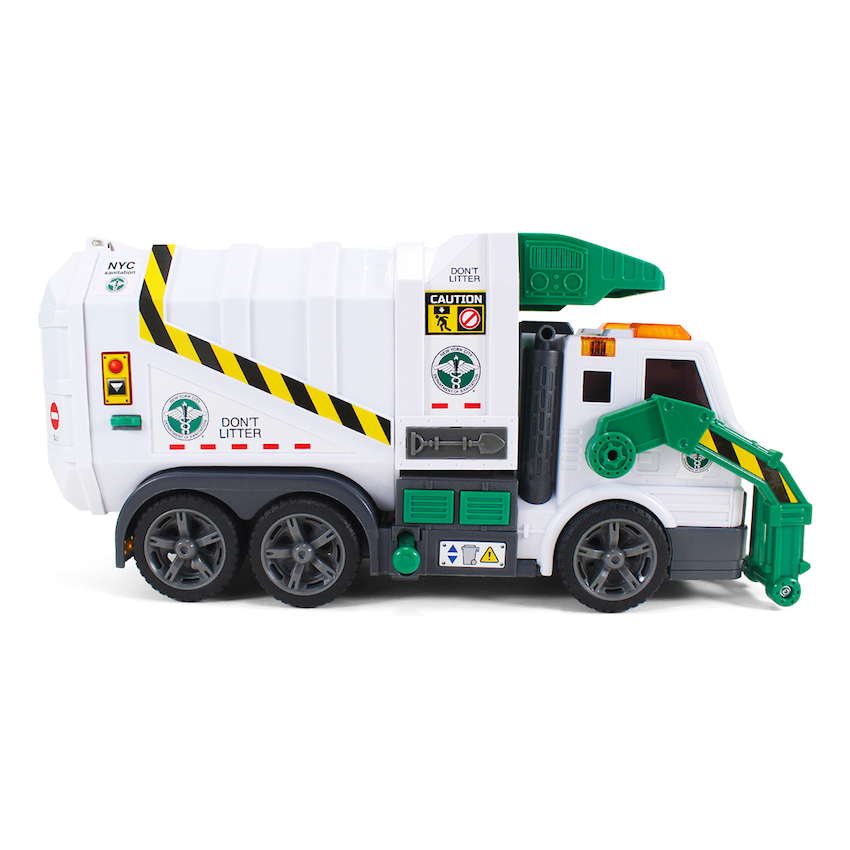 Official DSNY Front-Load Dumpster Garbage Truck (Battery Powered)、mySite、vikingsvslions