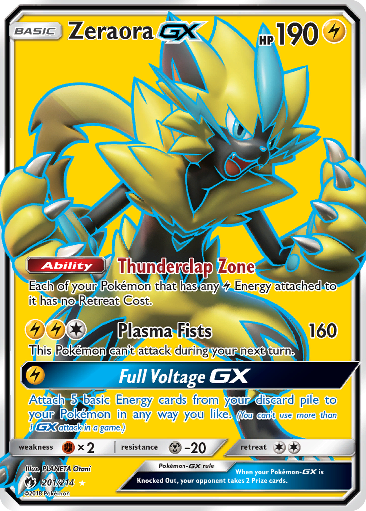 Zeraora GX (201/214) Sun & Moon: Lost Thunder、mySite、waistdrama
