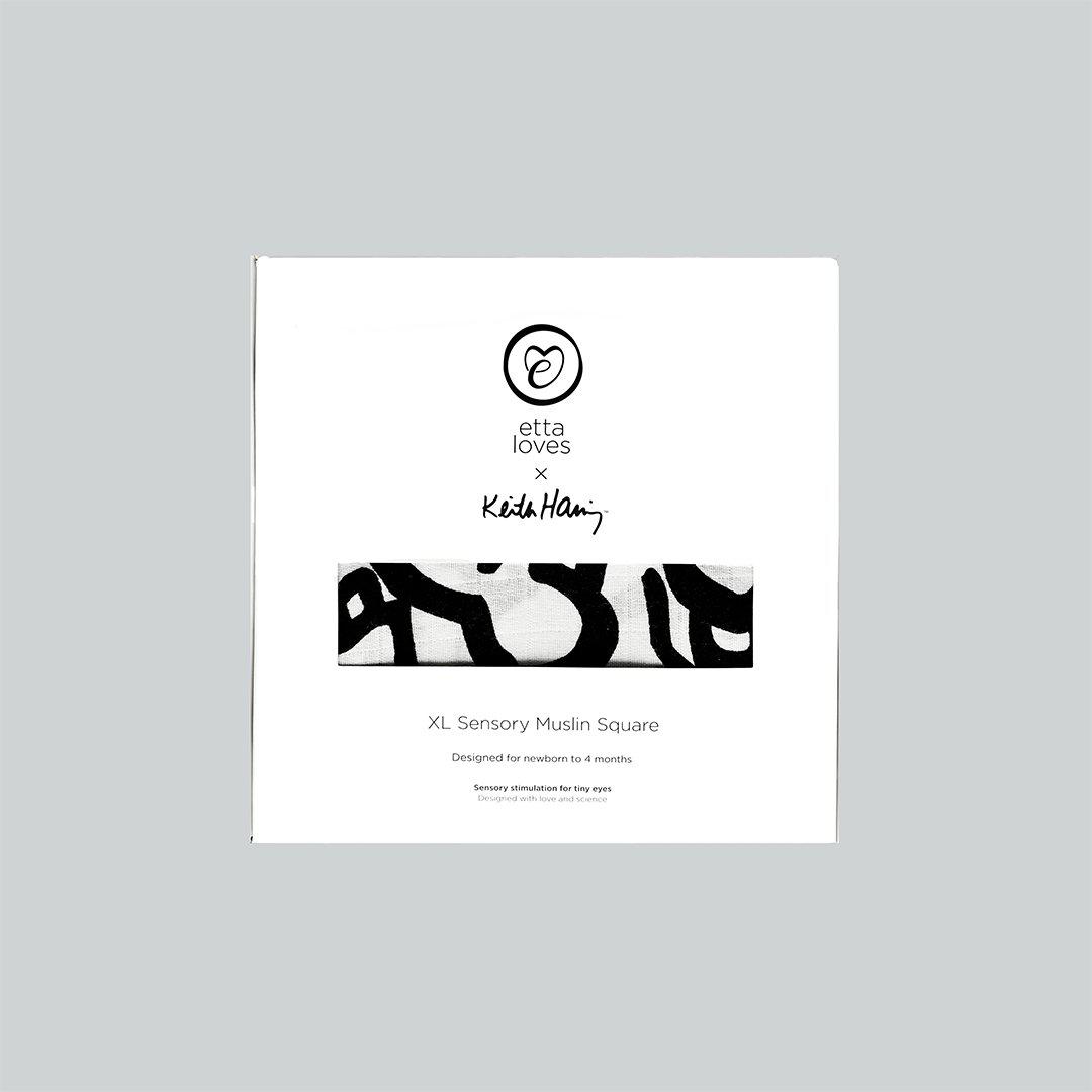  Etta Loves x Keith Haring XL Muslin - Baby、mySite、merchandisen