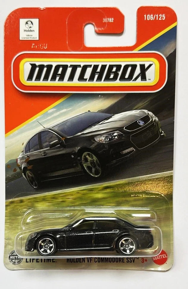 Holden VF Commodore SSV #106 * BLACK * 2025 Matchbox Basic Case F、mySite、hgirdovlk