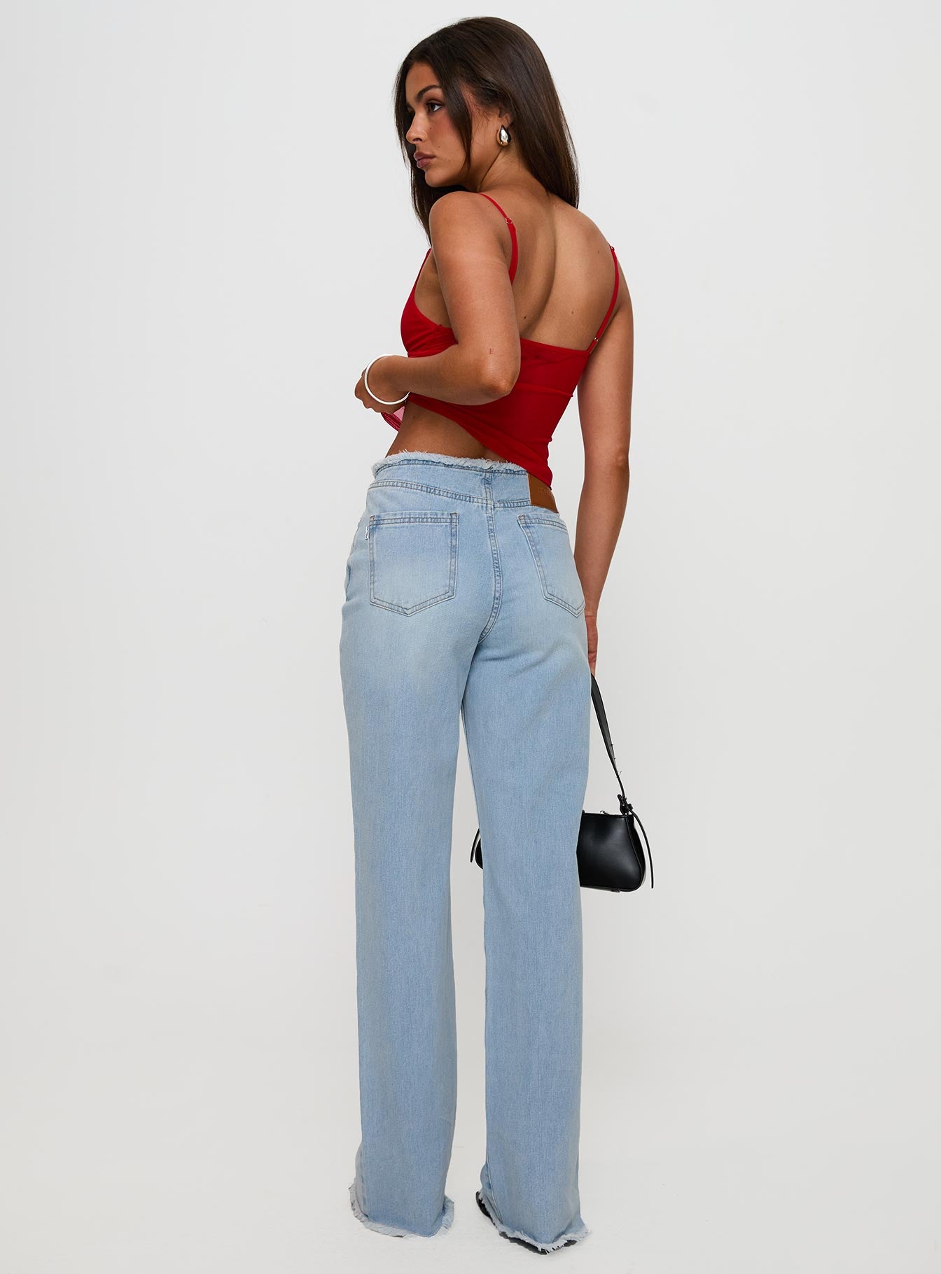 Hawke Frayed Jeans Mid Blue、mySite、solidvoid