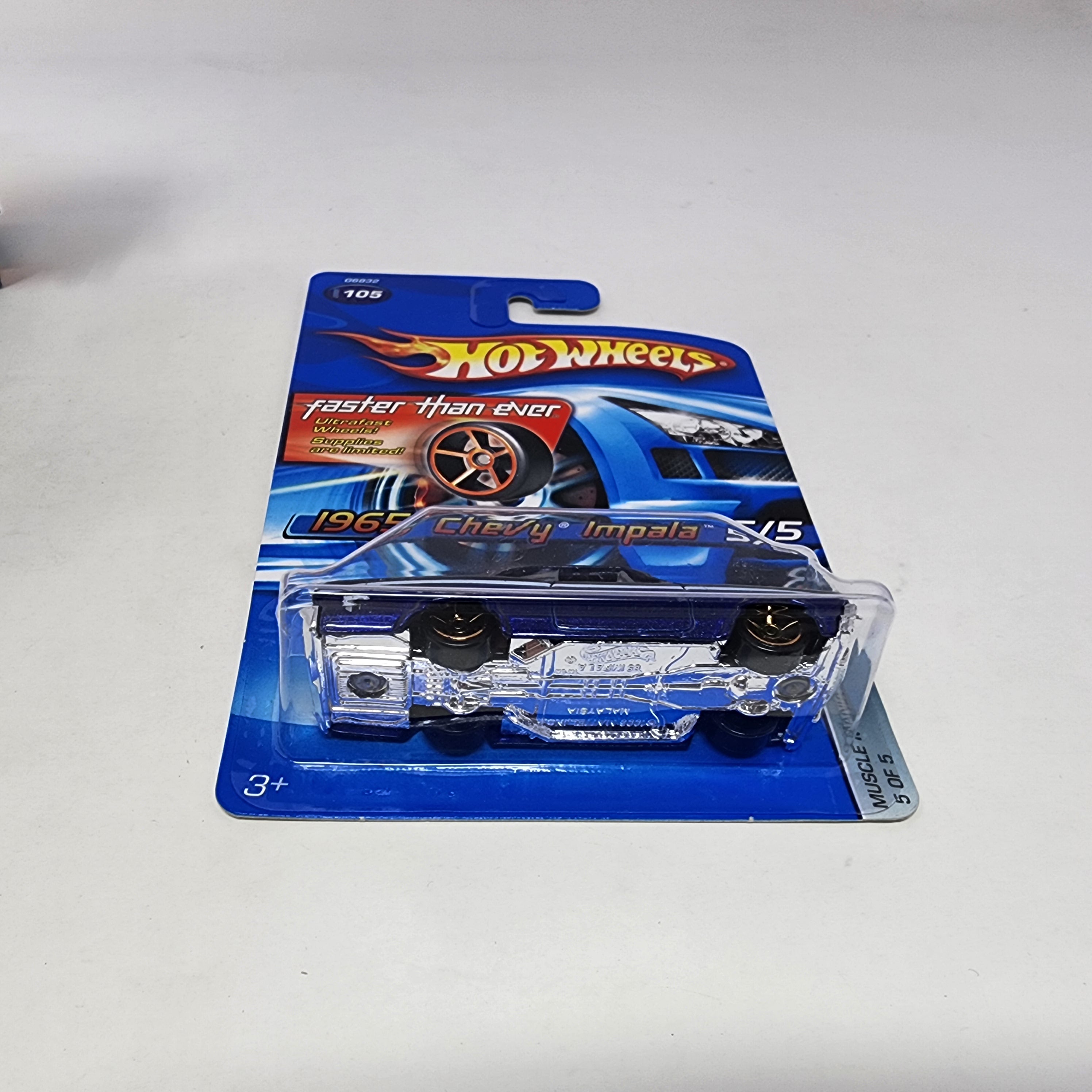 1965 Chevy Impala #105 * FTE Rims * Hot Wheels 2005、mySite、hgirdovlk