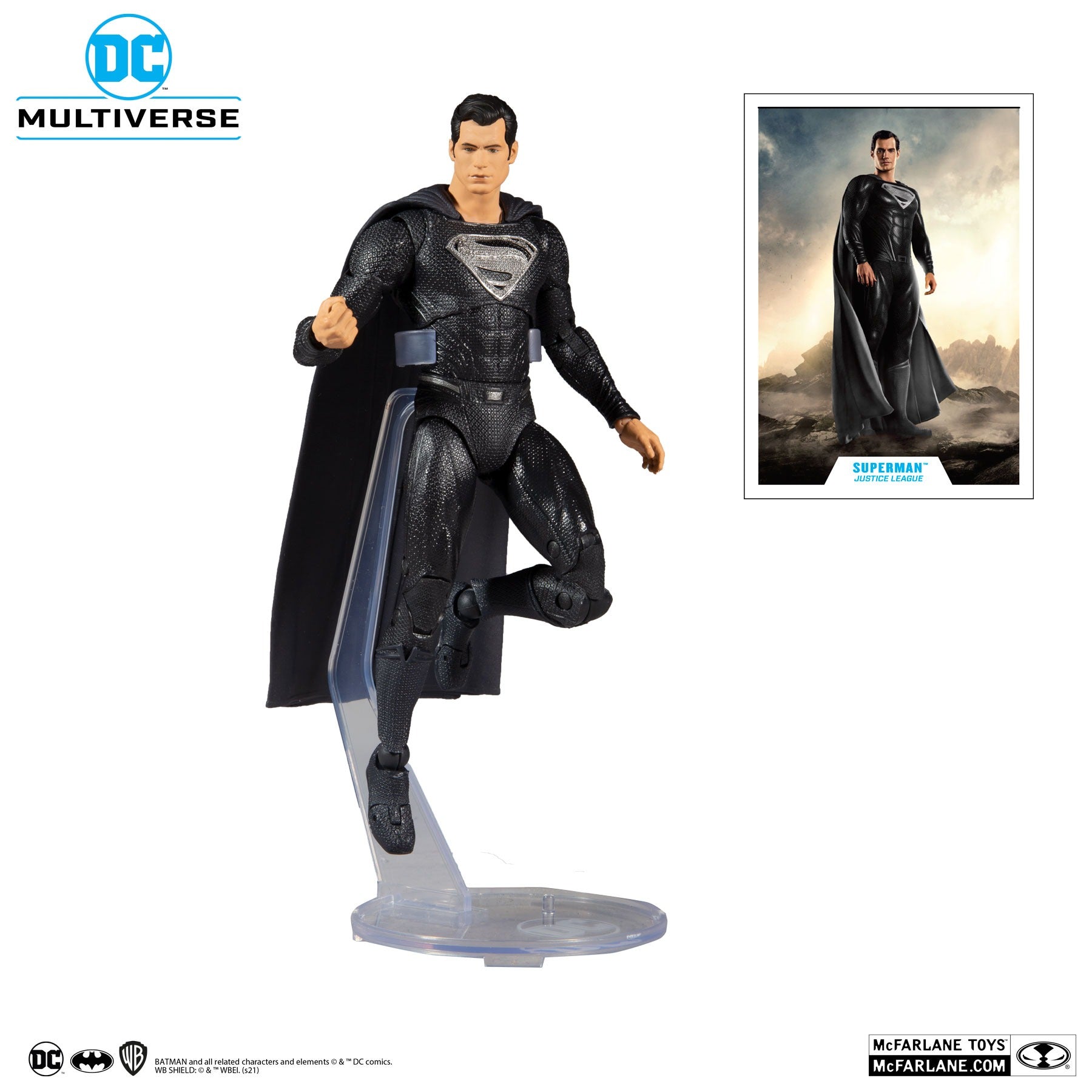 DC Multiverse Superman (Justice League - Black Suit)、mySite、hgirdovlk