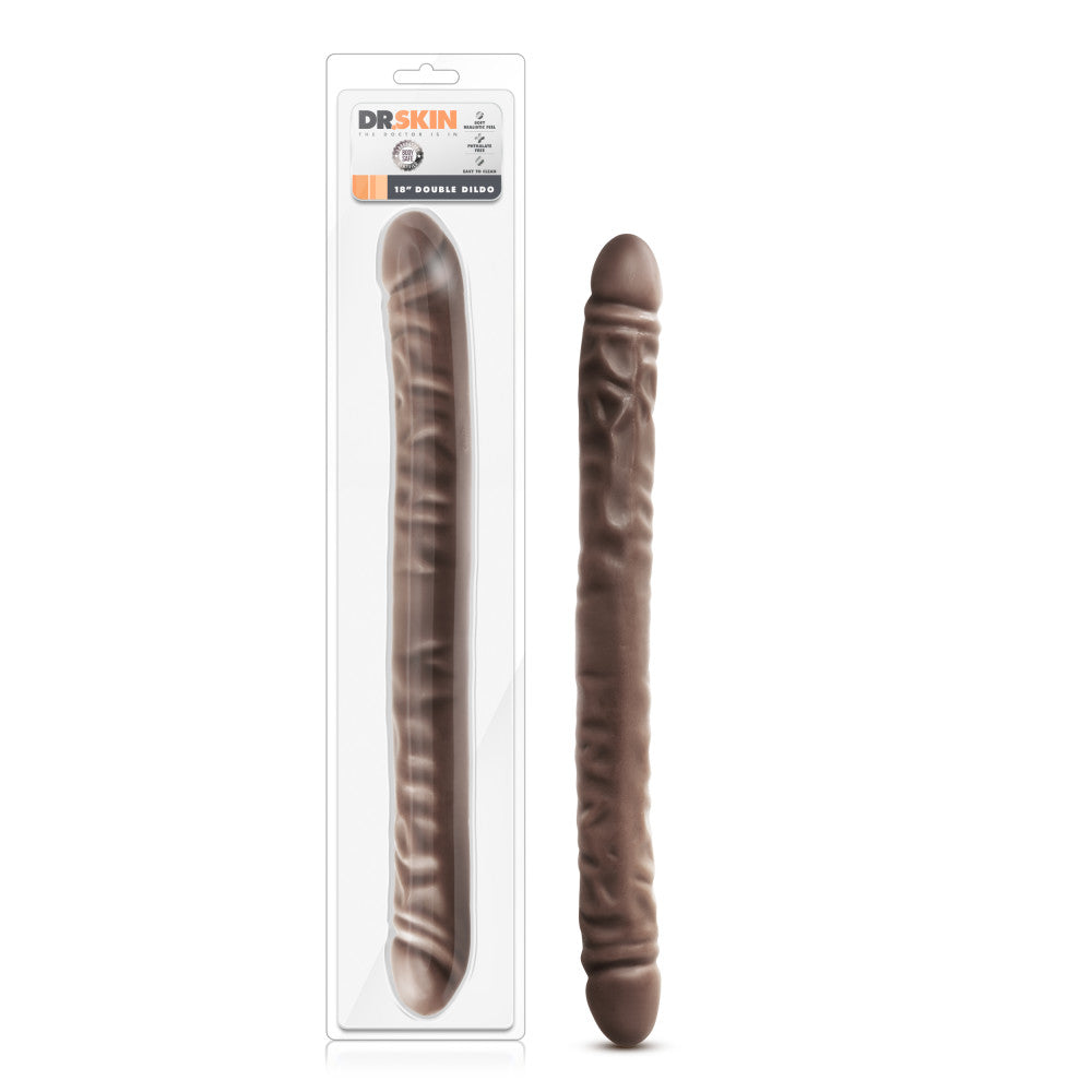 Dr. Skin By Blush® | Chocolate 18-Inch Long Dildo、mySite、bottomscart