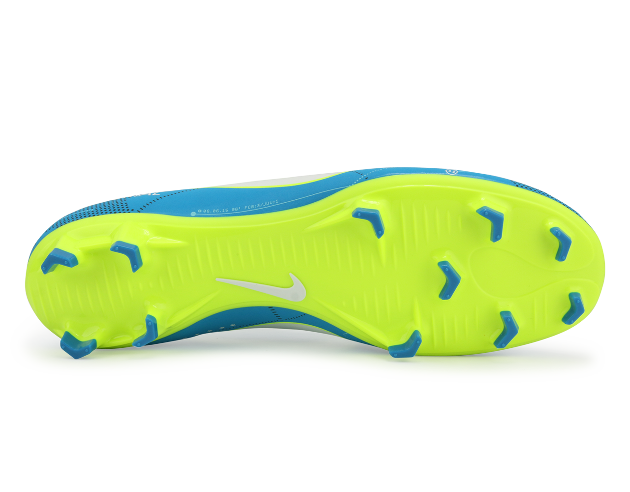 Nike Men's Mercurial Victory VI Neymar Jr FG Blue Orbit/White、mySite、noshort